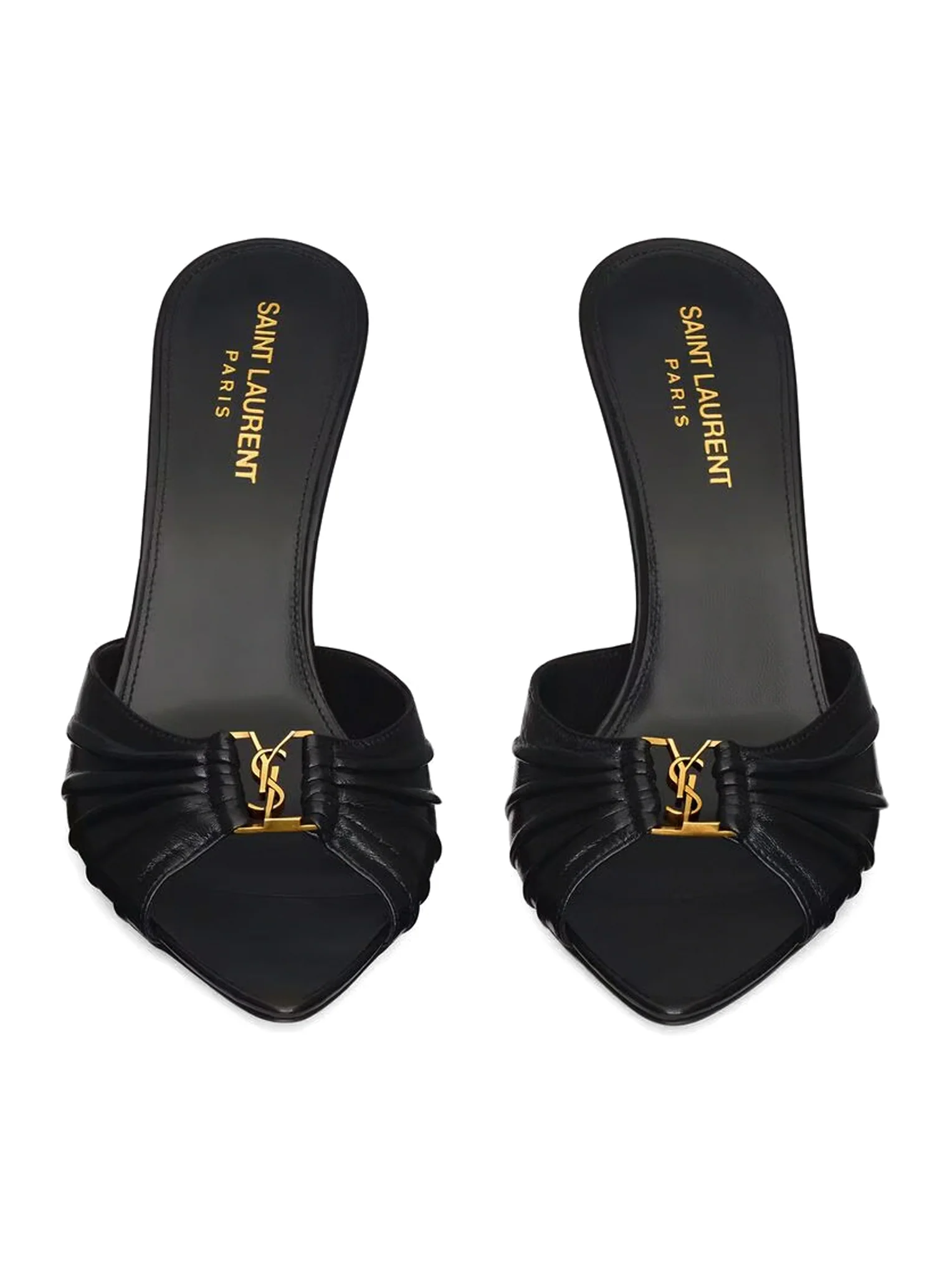 SMOOTH LEATHER BABYLONE MULE - Image 4
