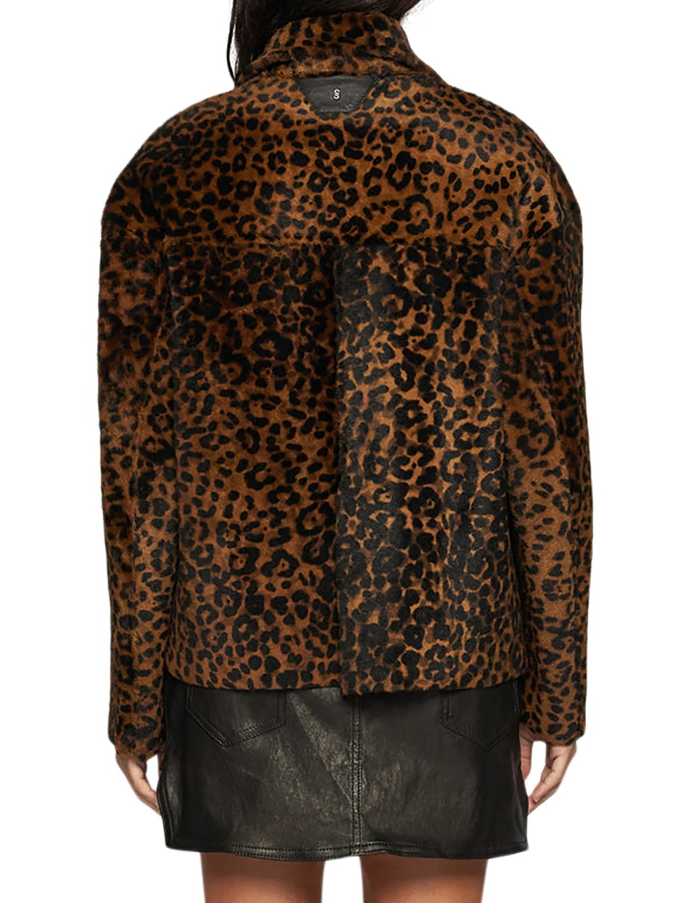 LEOPARD SHEARLING JACKET - Image 4