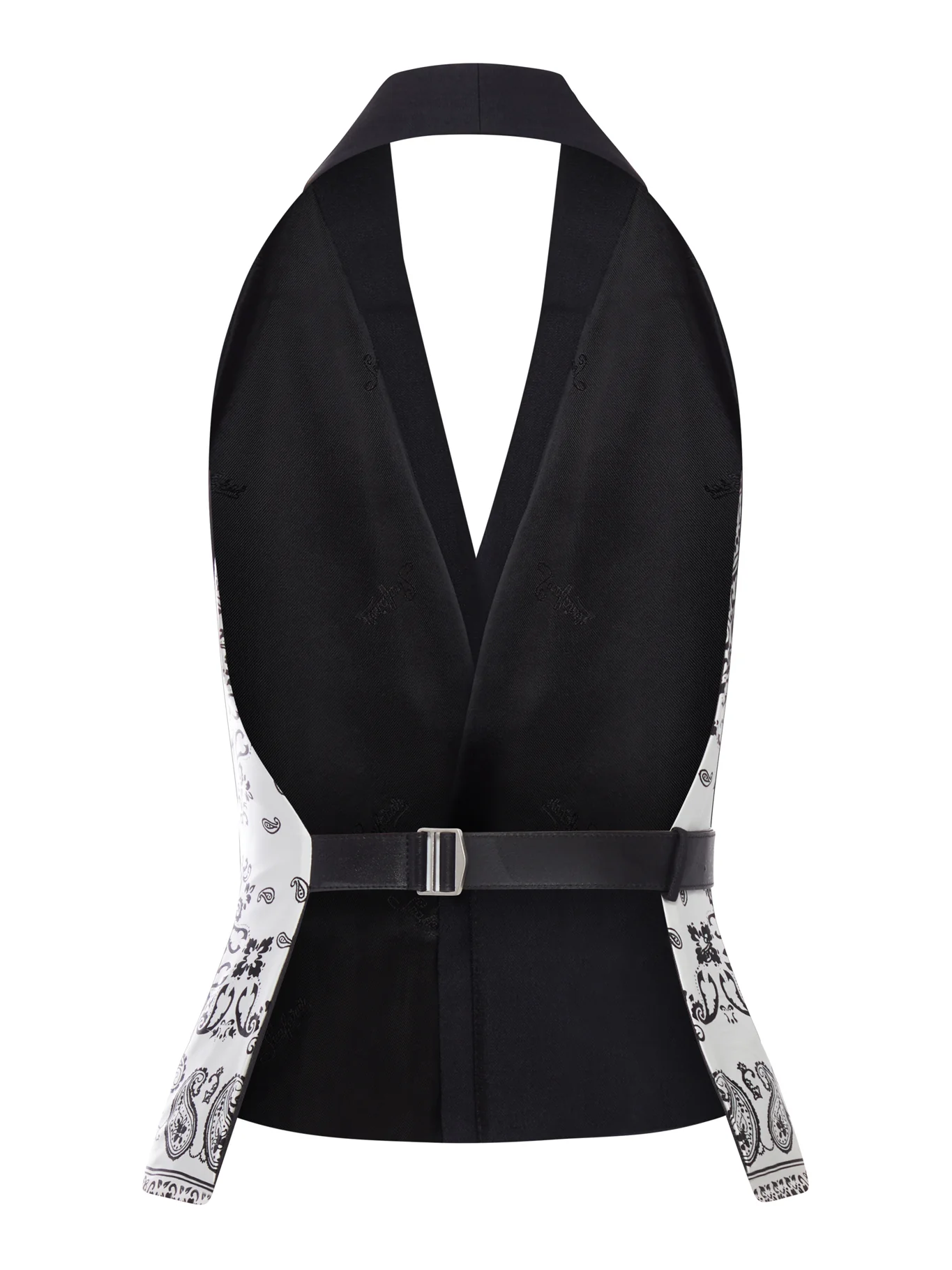 TAILORED VEST WITH BANDANA INSERTS - Image 2