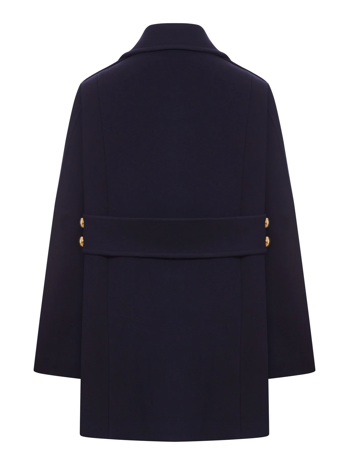 VITAMIN DOUBLE-BREASTED WOOL COAT - Image 2
