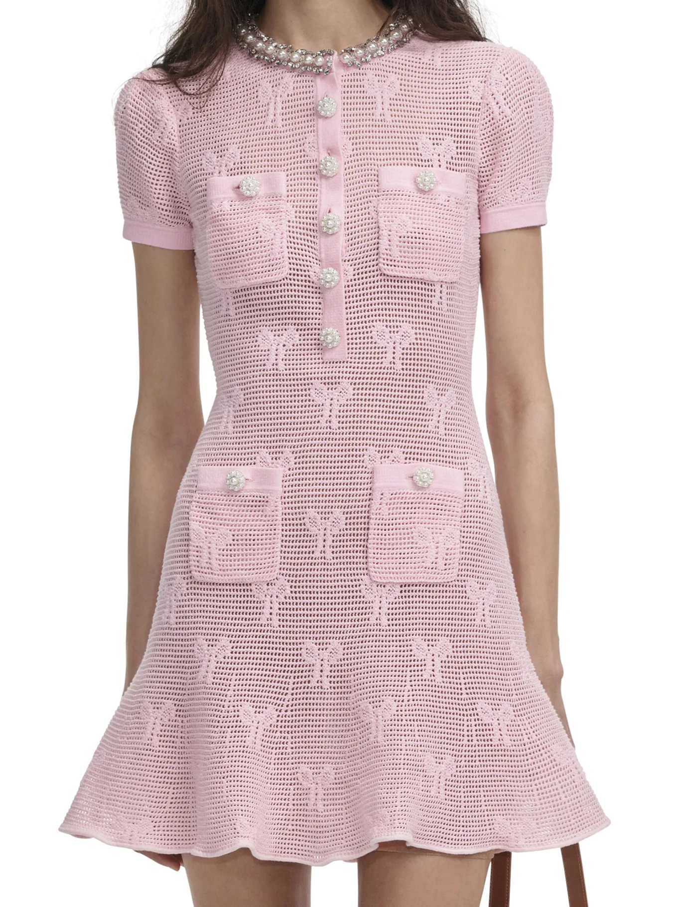 MINI CROCHET DRESS - Image 3