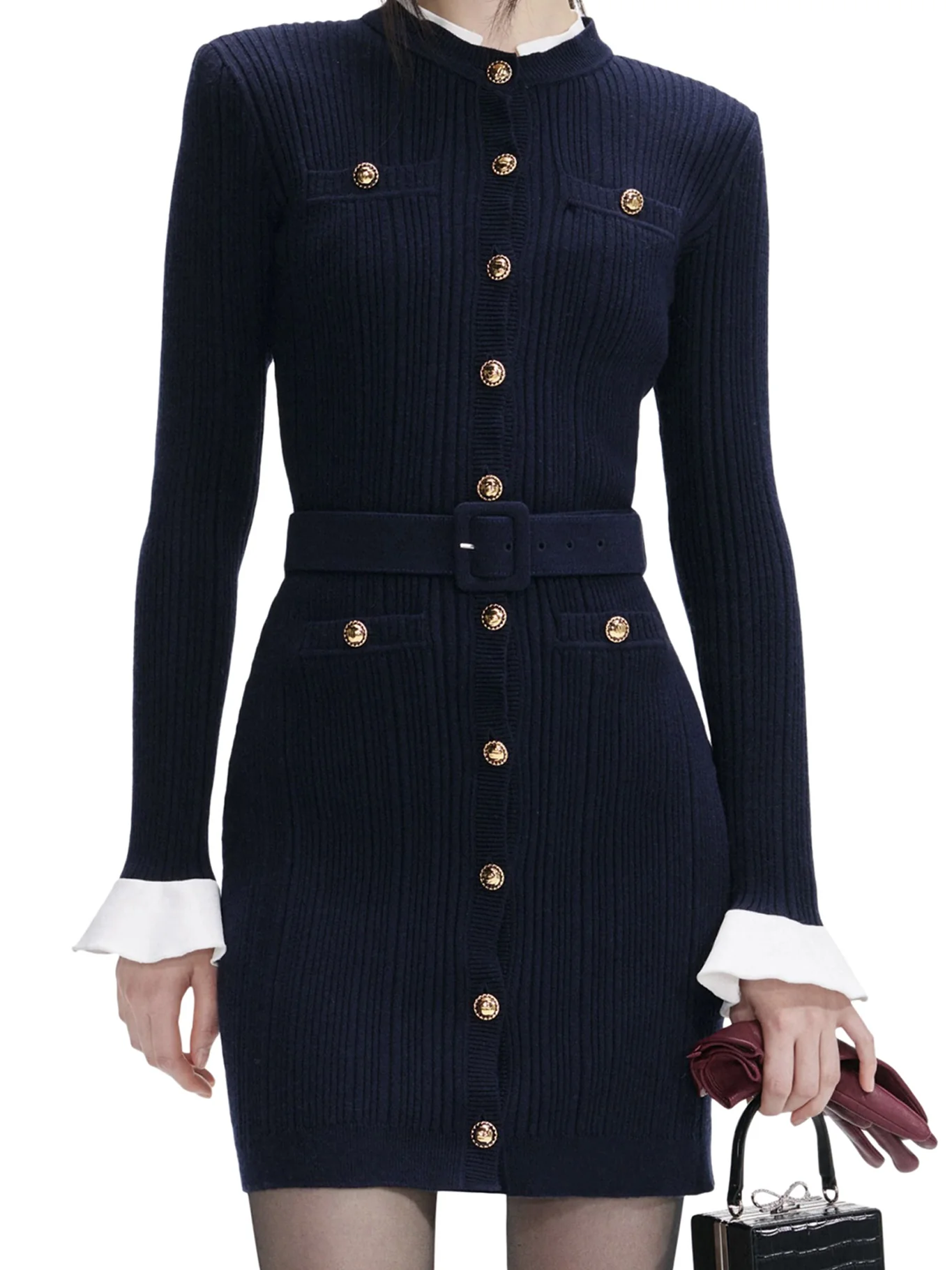 MINI KNITTED DRESS - Image 4