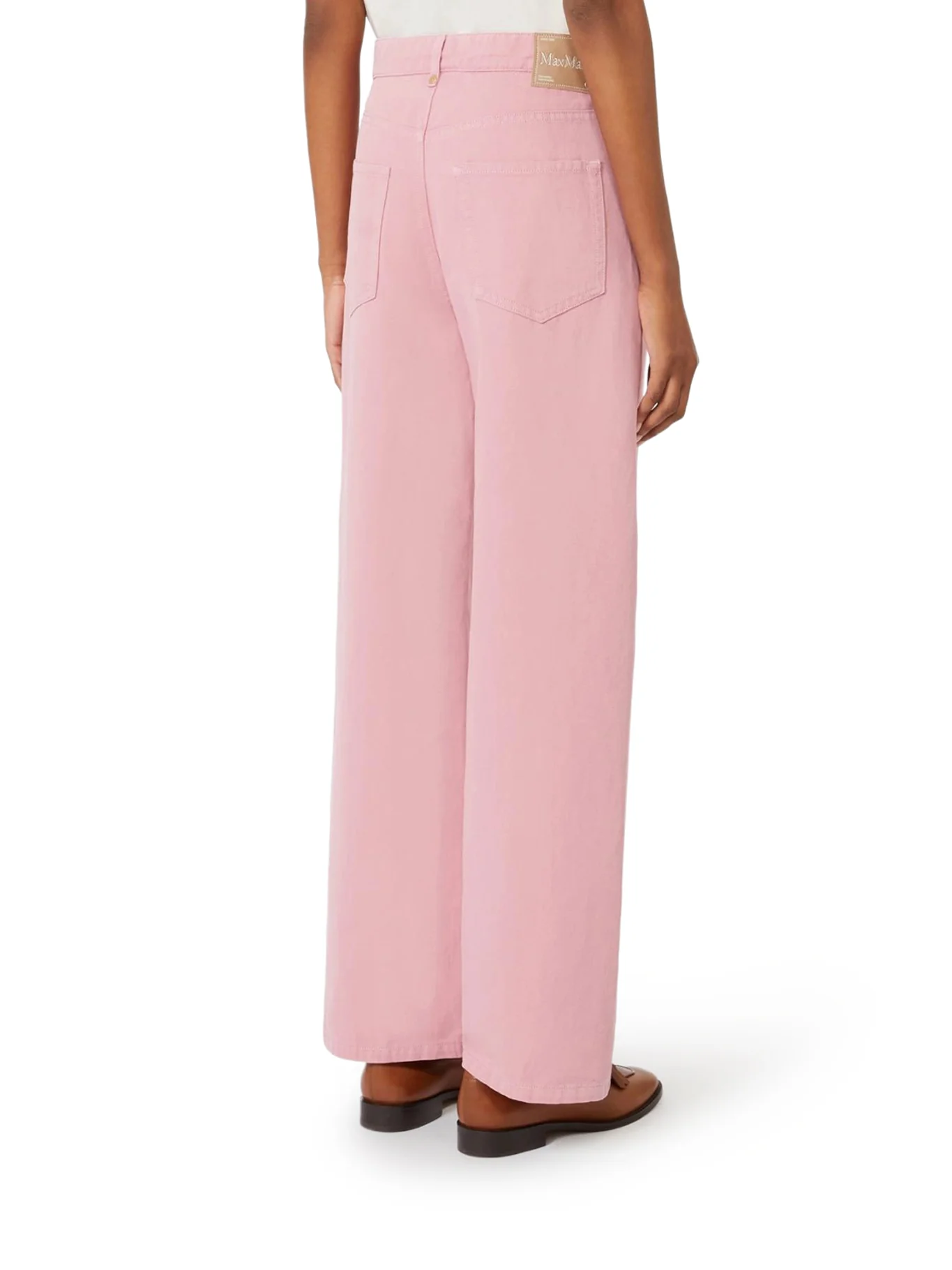 5-POCKET COTTON AND LINEN TROUSERS - Image 4