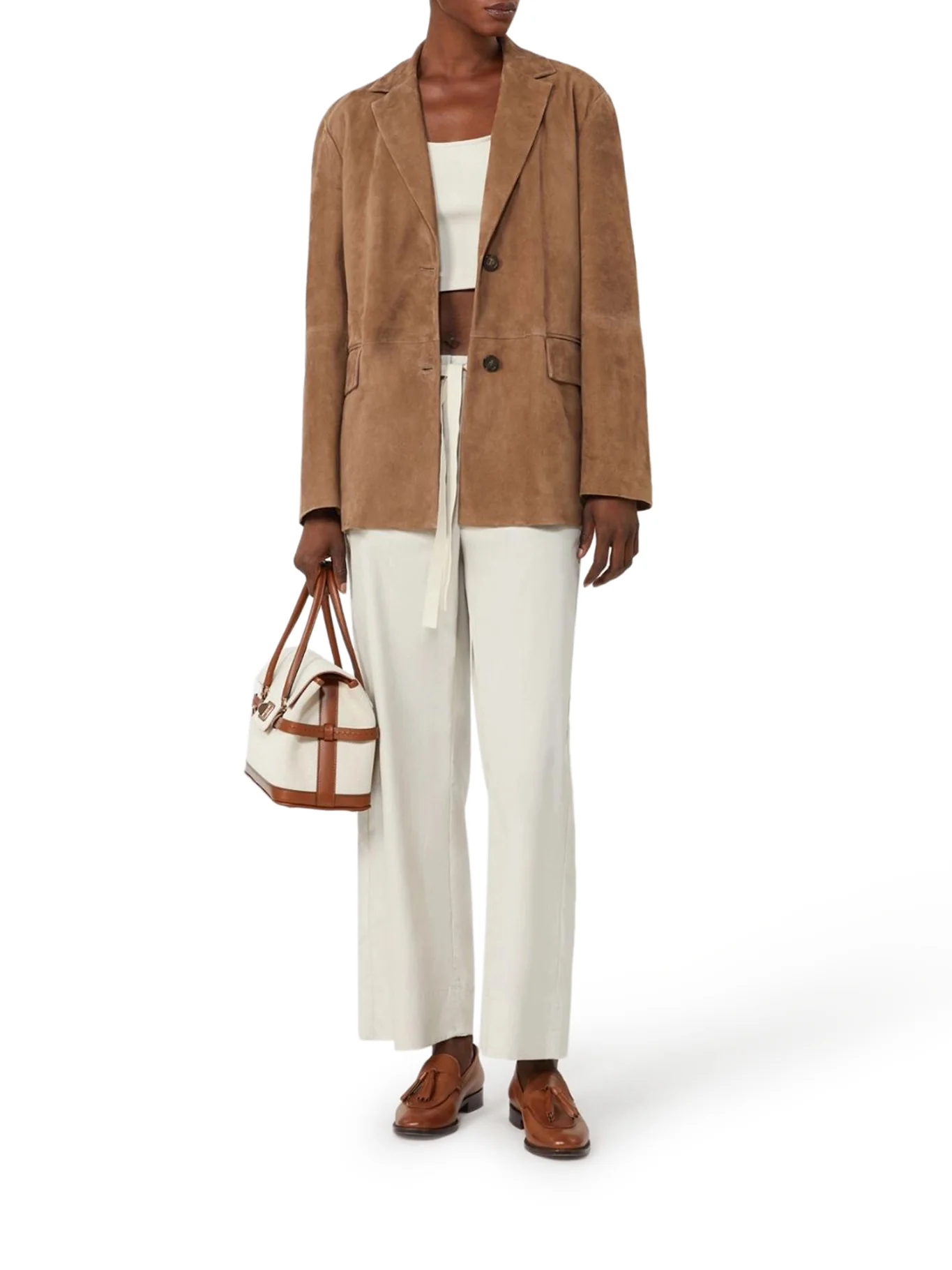 COTTON DRAWSTRING TROUSERS - Image 2