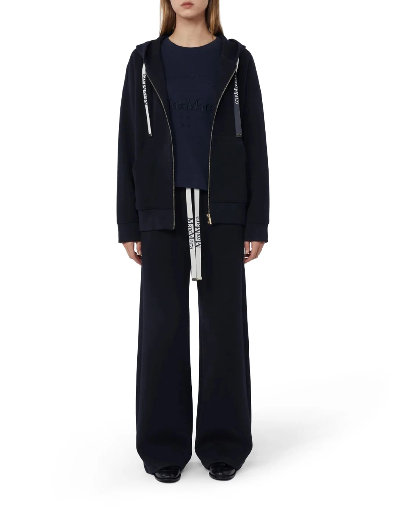 TECHNICAL JERSEY ZIP-UP HOODIE - Image 2