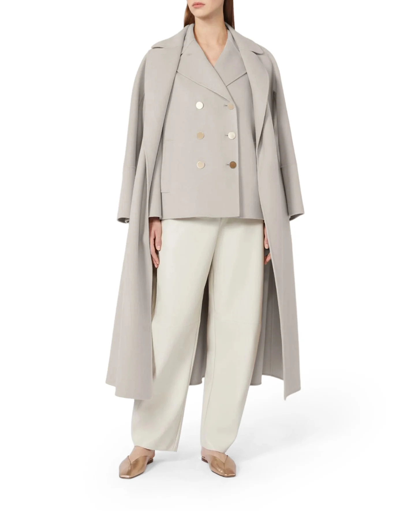 WOOL ROBE COAT - Image 4