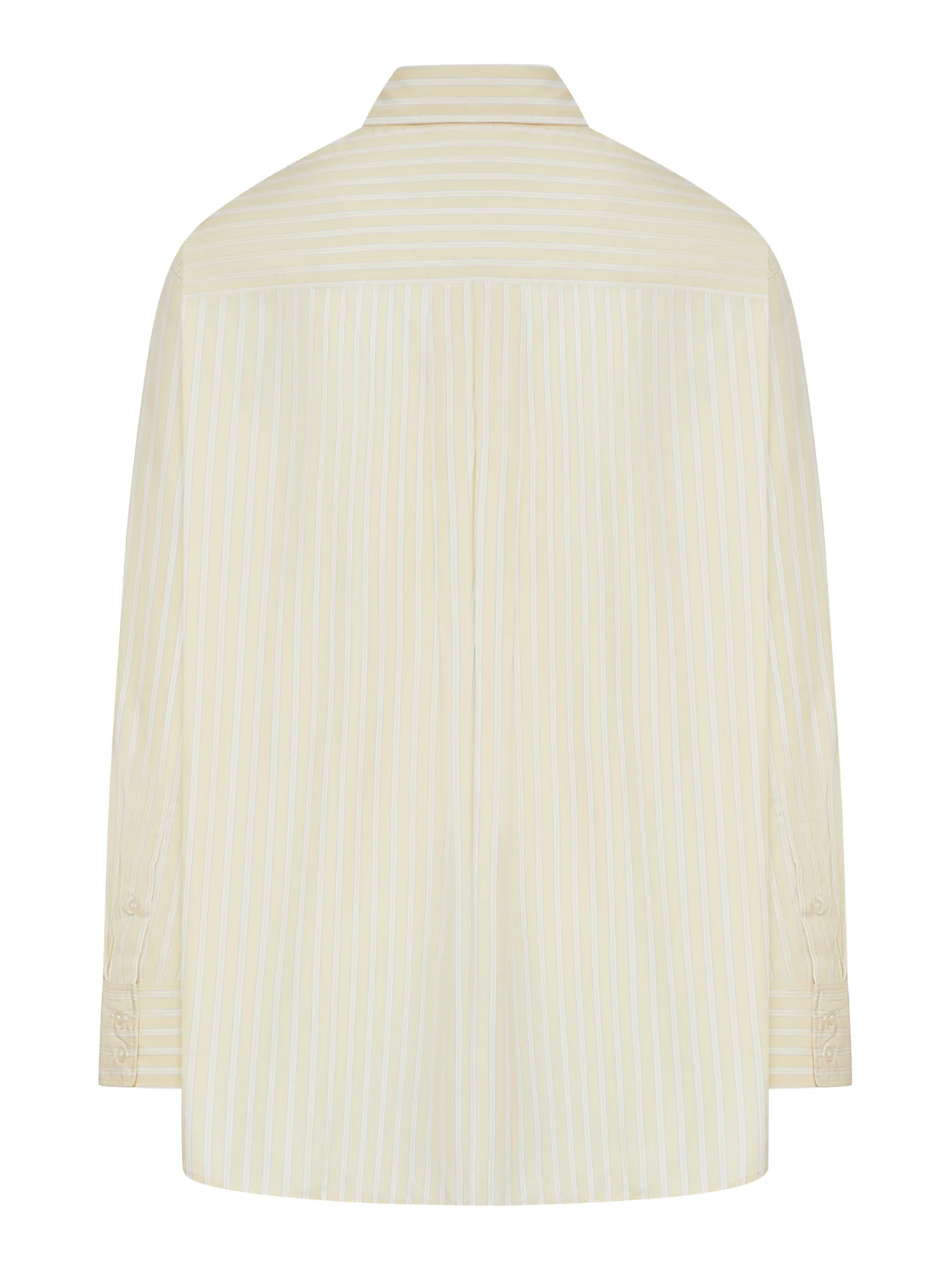OVERSIZED COTTON SHIRT WITH PATCHED POCKET - Image 2