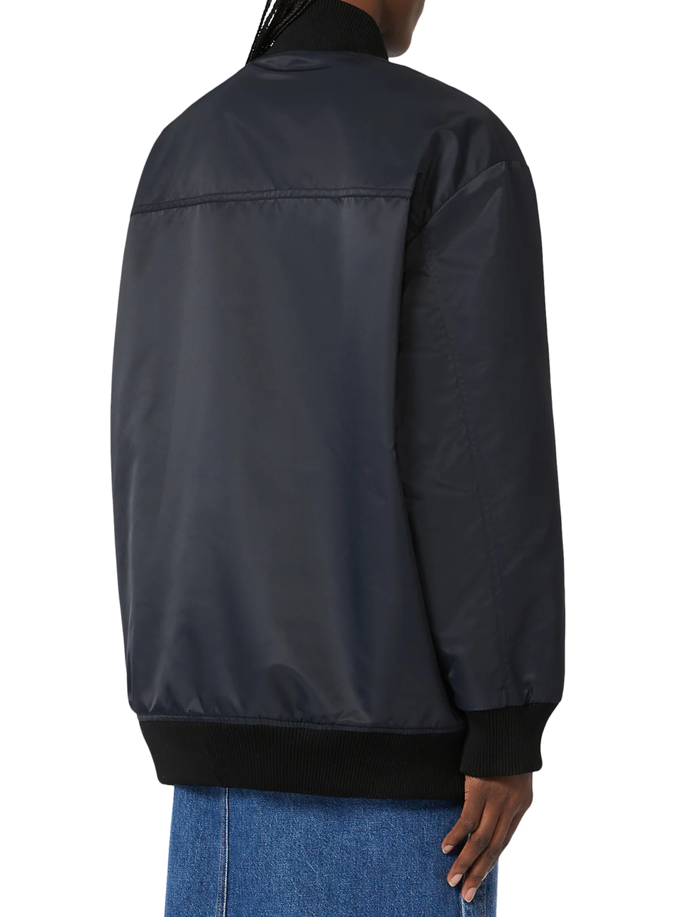 OVERSIZED TWILL BOMBER - Image 4