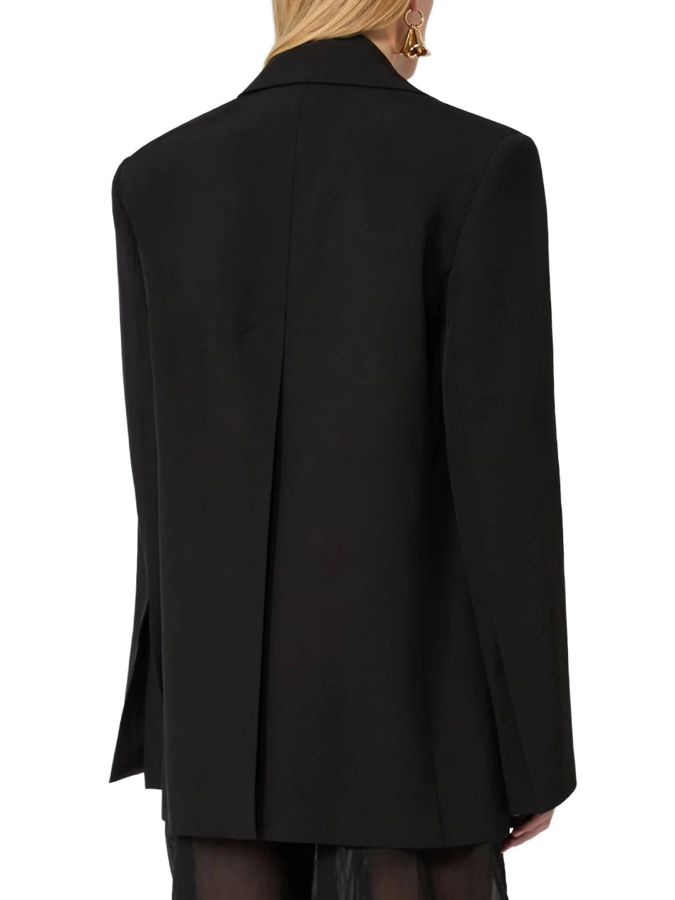 DOUBLE COLLAR BLAZER IN VISCOSE BLEND - Image 4