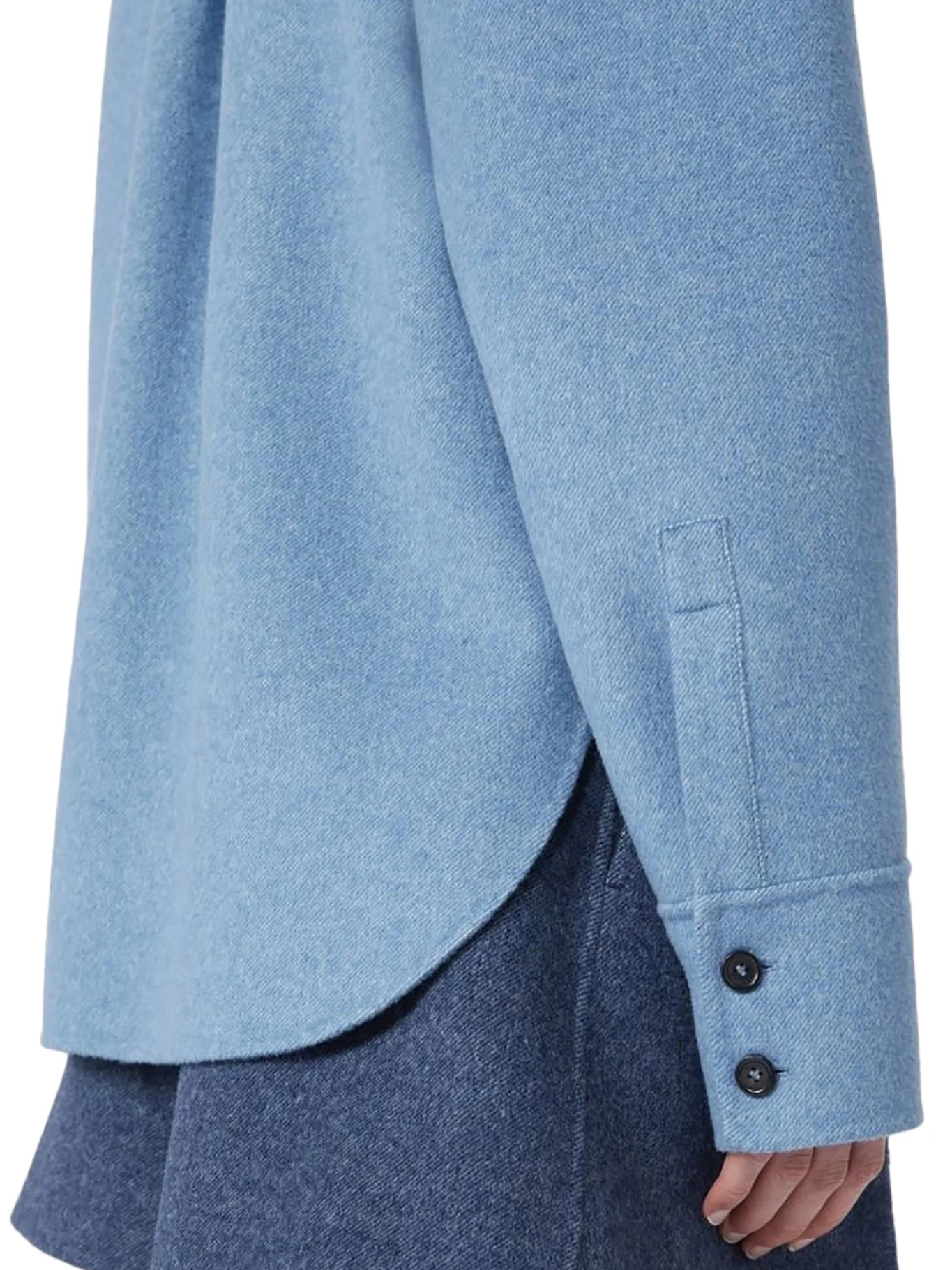 OVERSIZED PALPITI SHIRT IN PURE WOOL - Image 6