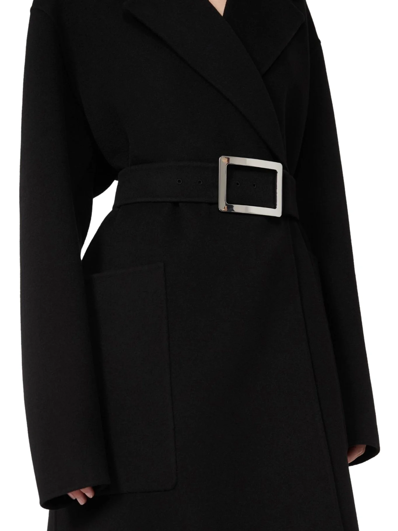 PURE WOOL ROBE COAT - Image 5