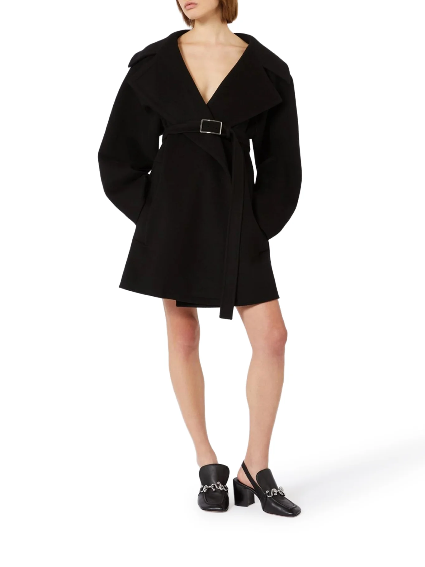 SHORT WOOL COAT - Image 2