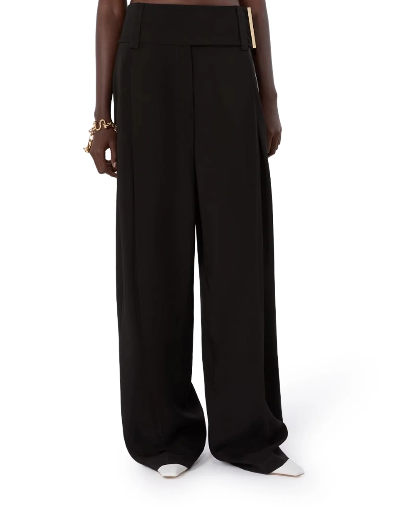 WIDE SATIN TROUSERS - Image 2
