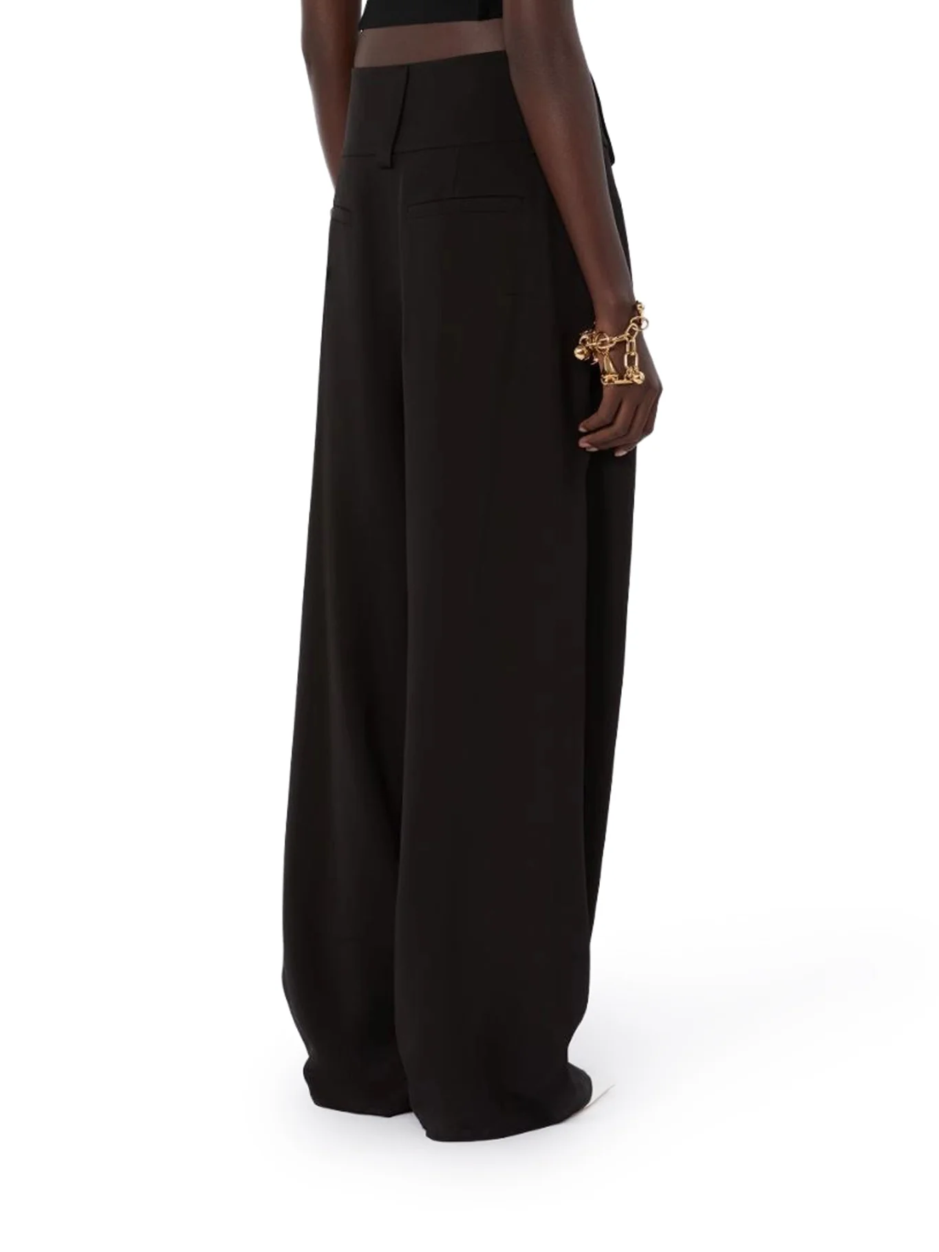 WIDE SATIN TROUSERS - Image 3