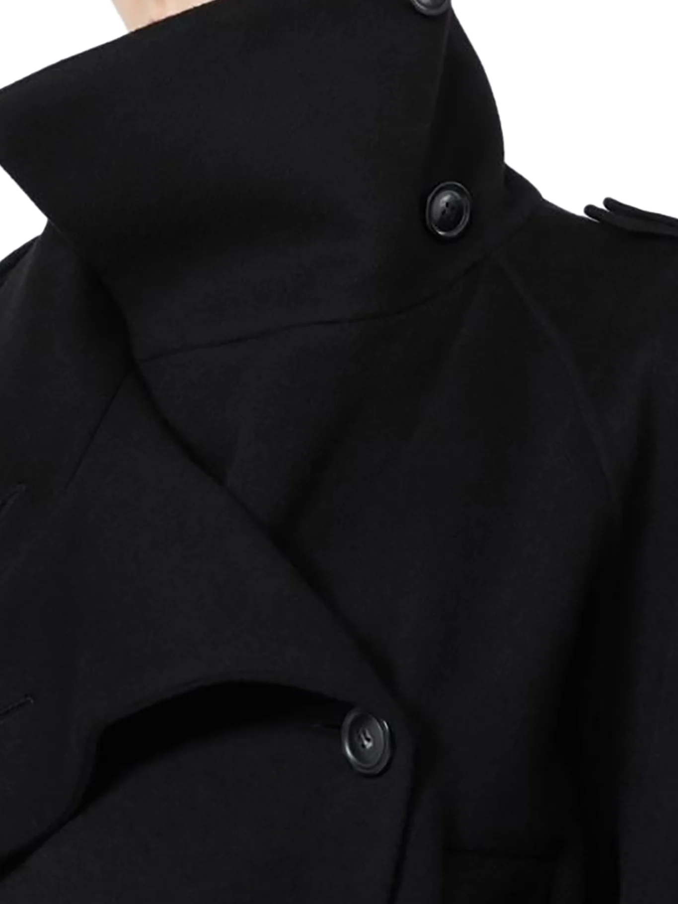 YOLE TRENCH COAT IN PURE WOOL DOUBLE - Image 7