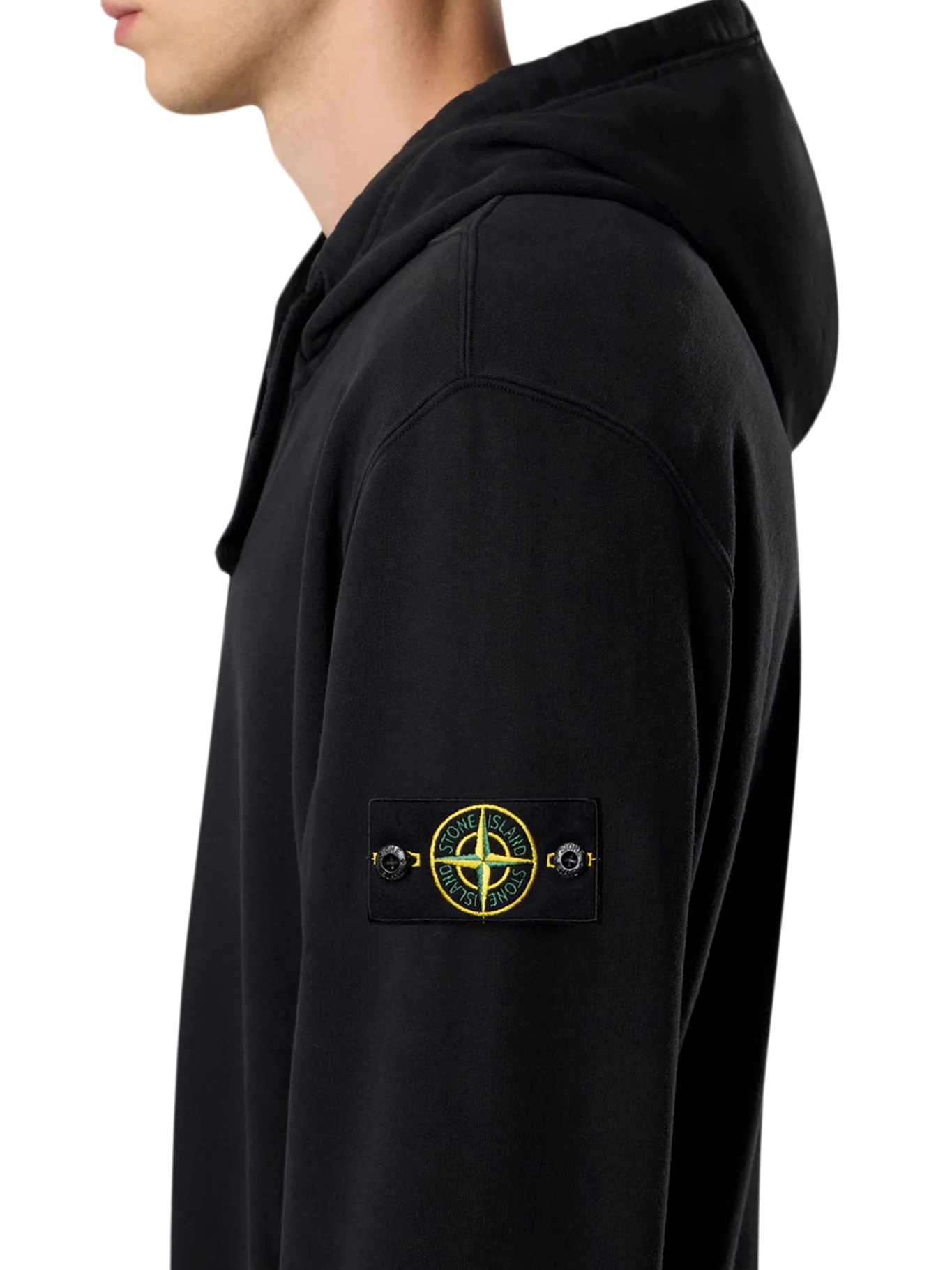 COTTON SWEATSHIRT WITH ZIP AND HOOD - Image 4