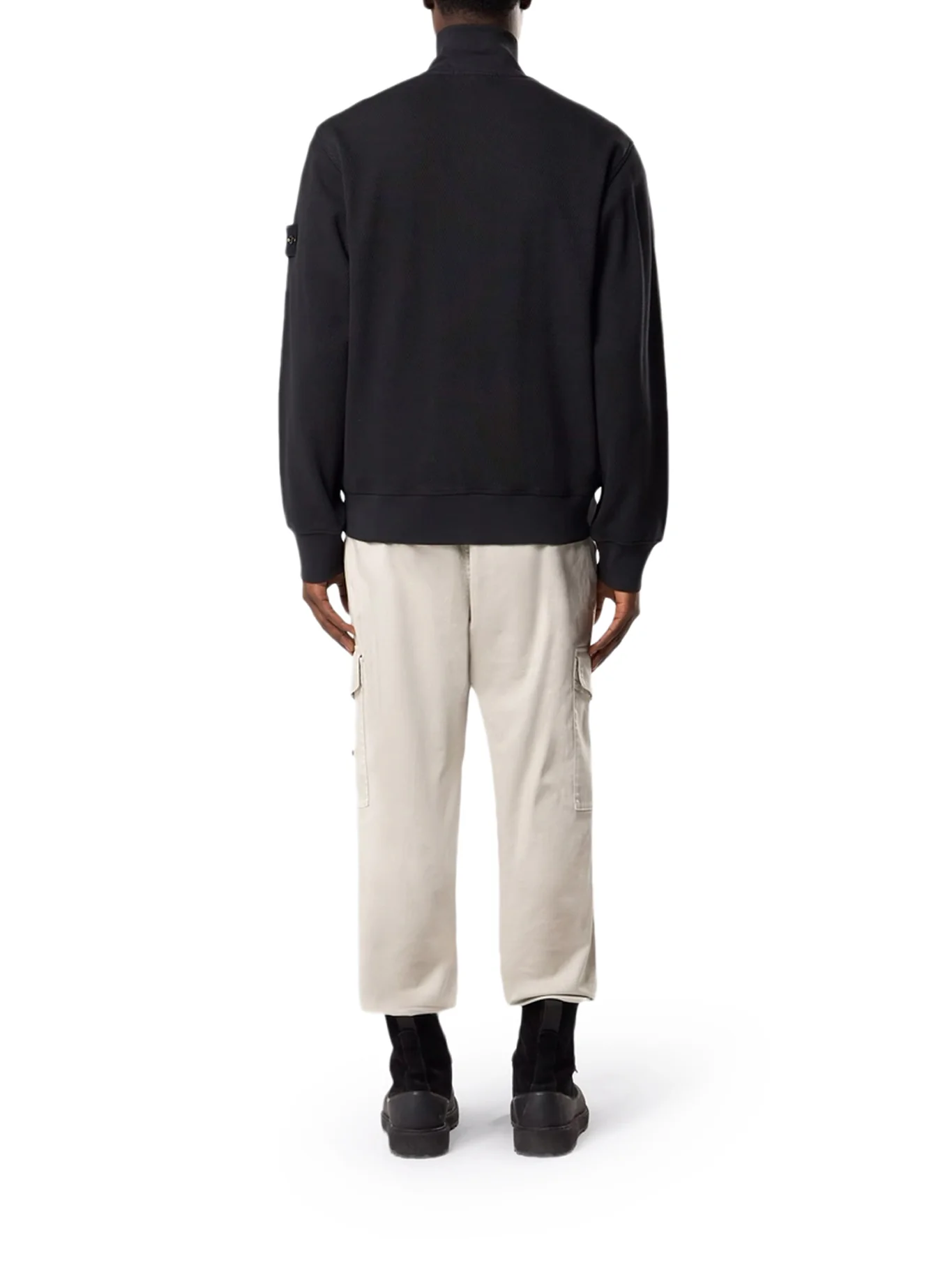 COTTON SWEATSHIRT WITH ZIP - Image 3