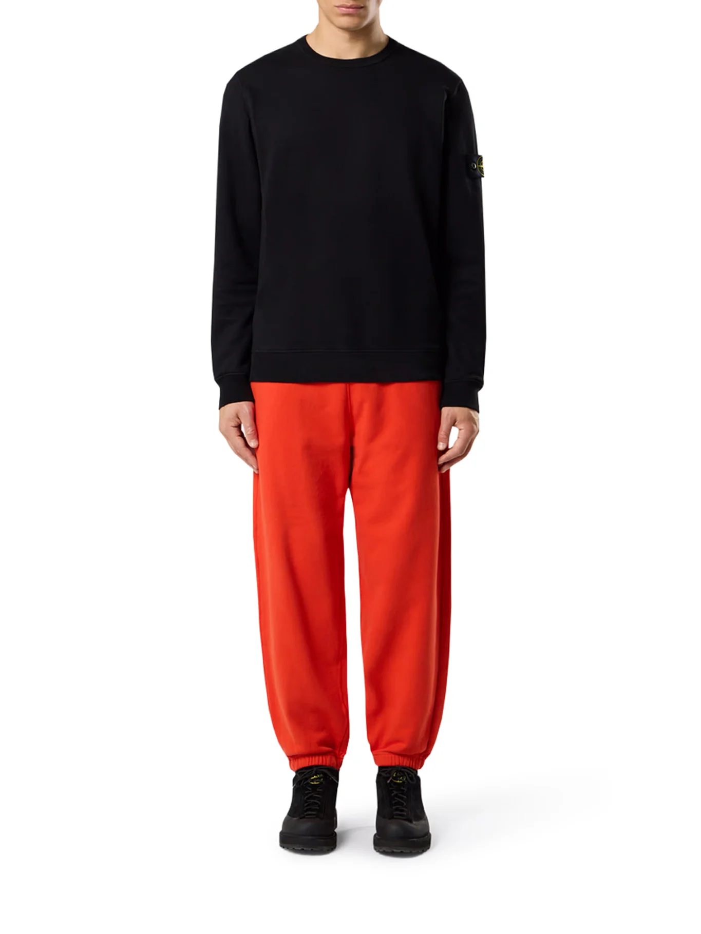 CREWNECK COTTON SWEATSHIRT WITH COMPASS LOGO - Image 2