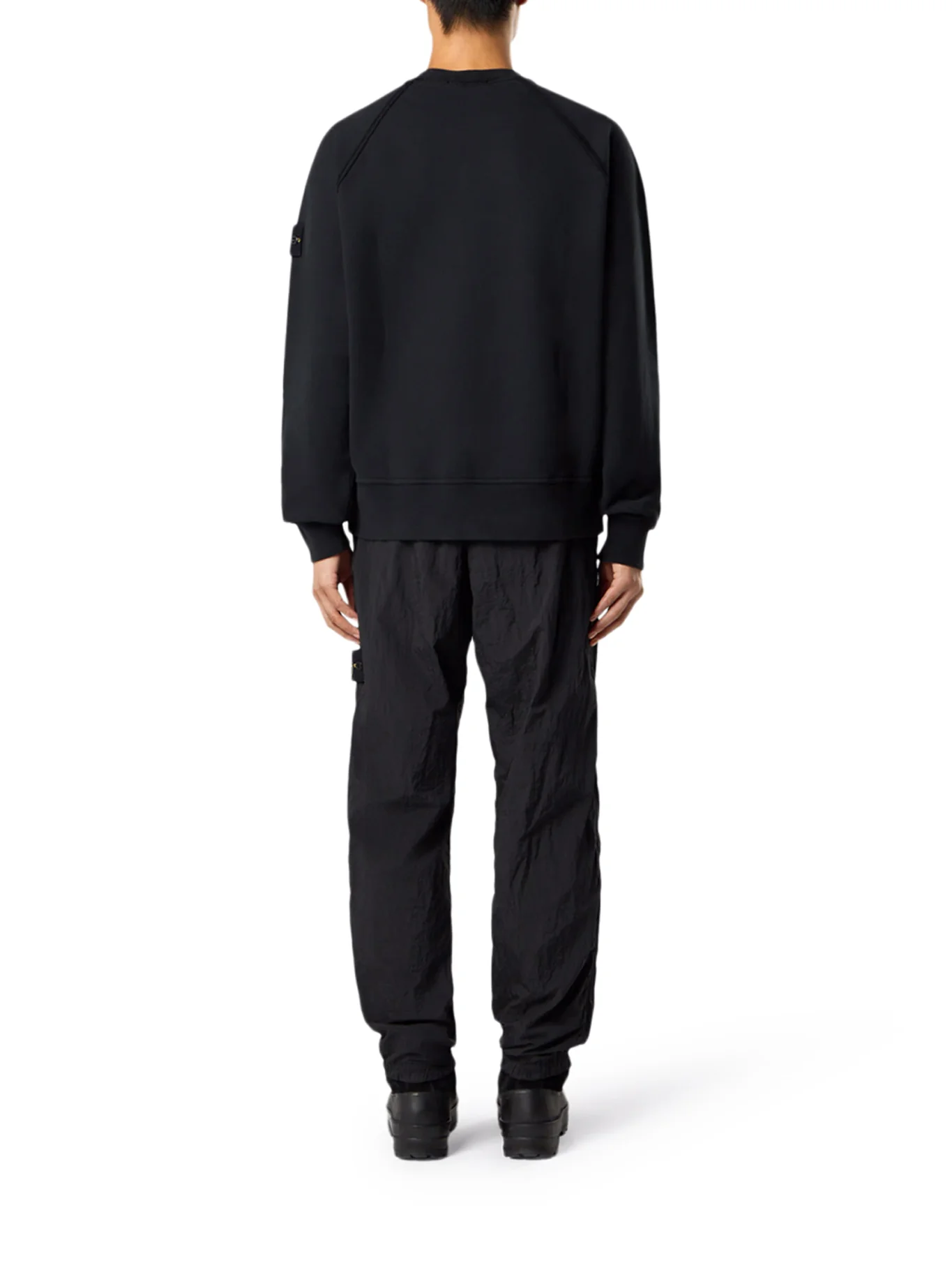 CREW NECK SWEATSHIRT IN ORGANIC BRUSHED COTTON - Image 3