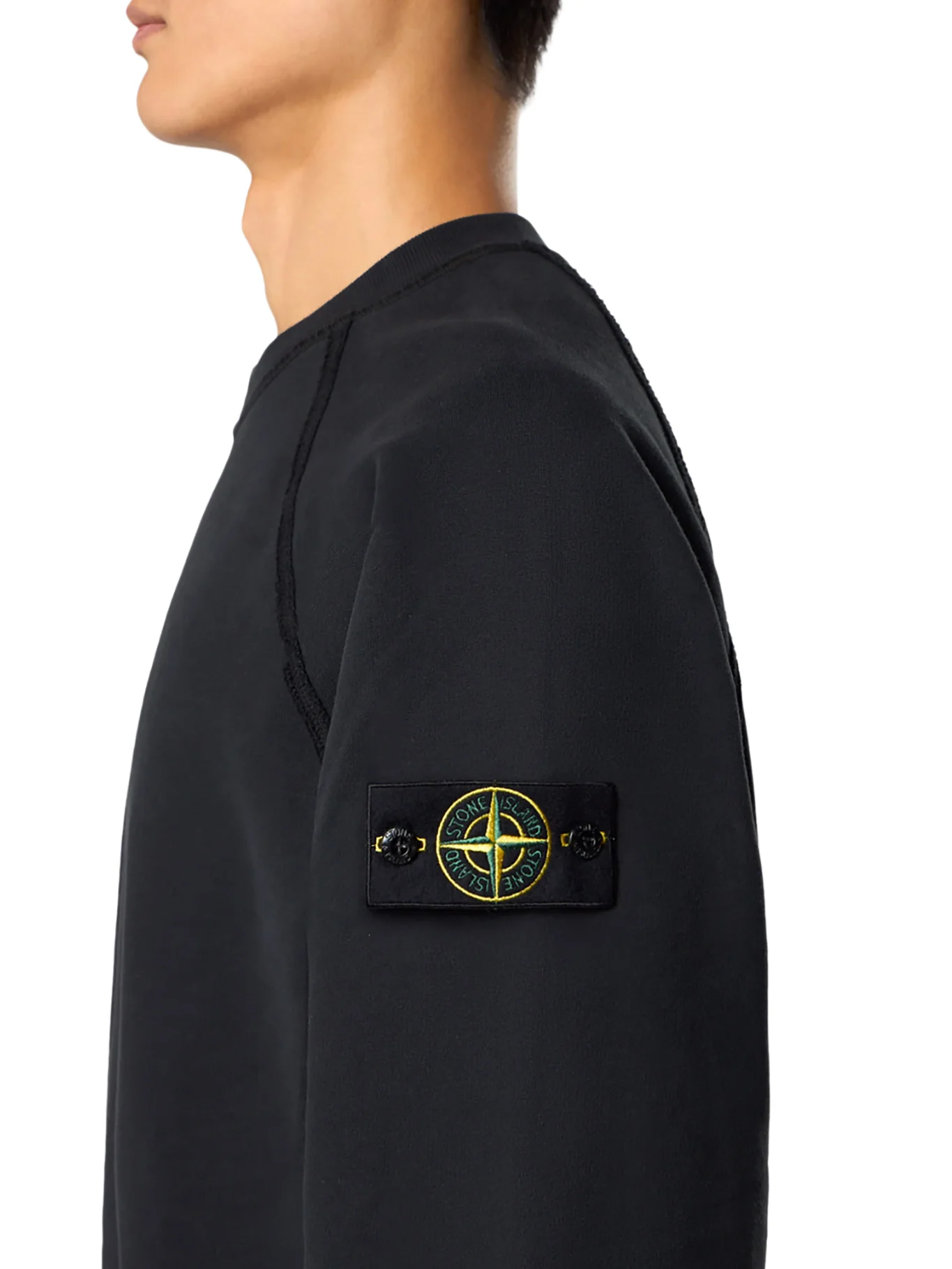 CREW NECK SWEATSHIRT IN ORGANIC BRUSHED COTTON - Image 4