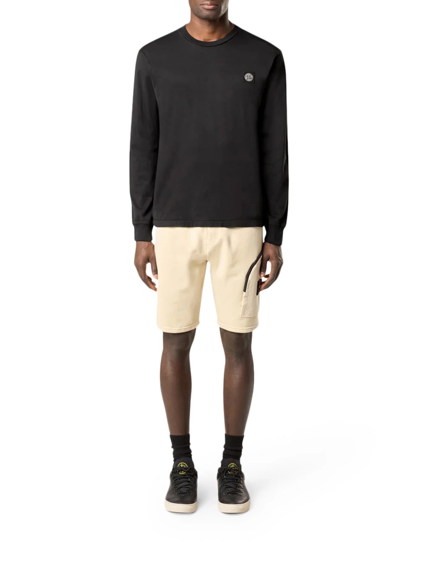 LONG SLEEVE T-SHIRT WITH COMPASS PATCH - Image 2