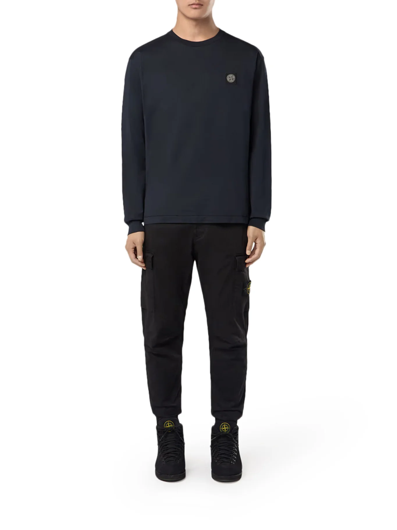 LONG SLEEVE T-SHIRT WITH COMPASS PATCH - Image 2