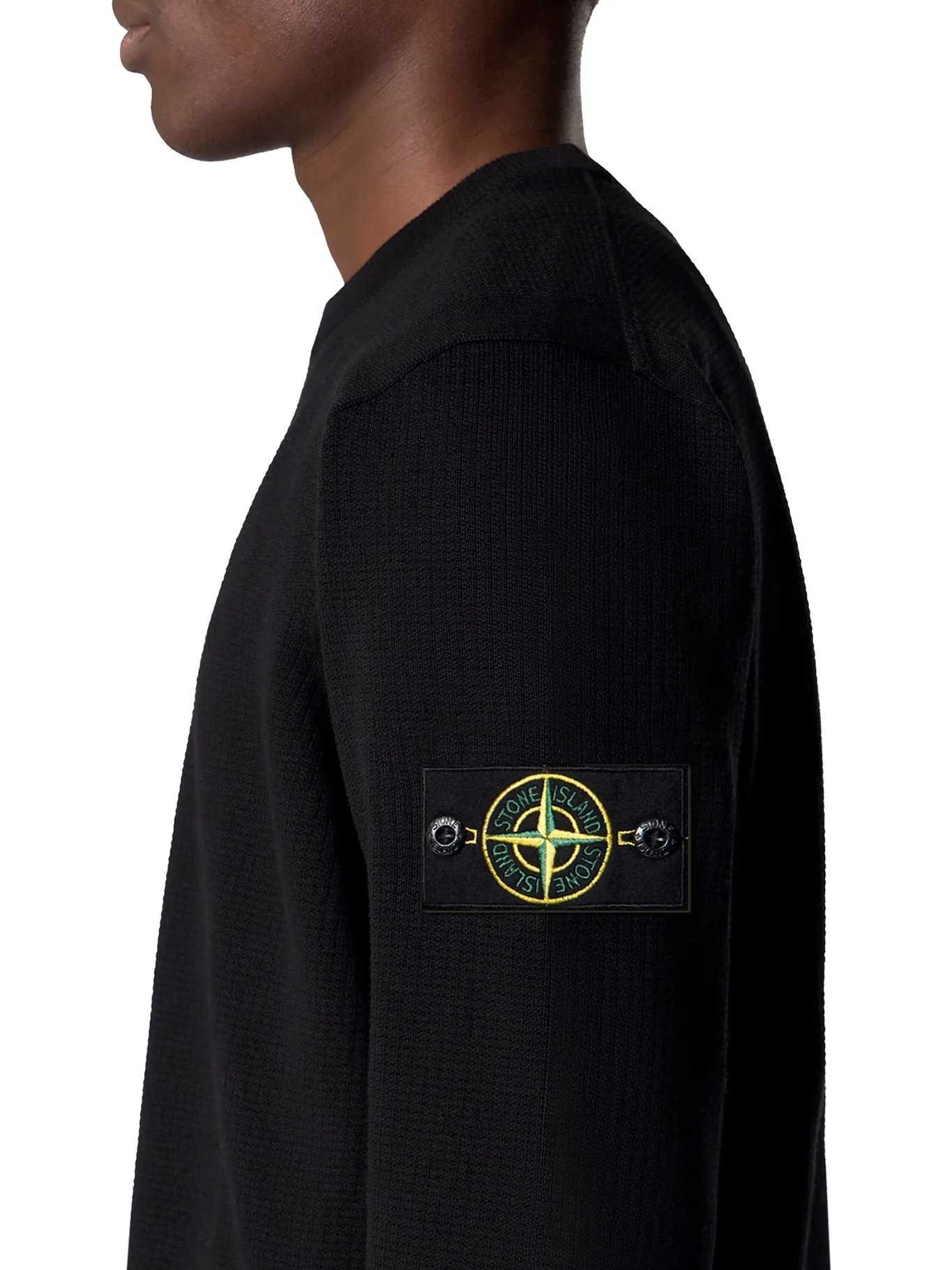 LOOSE FIT RIBBED CREW NECK SWEATER - Image 4