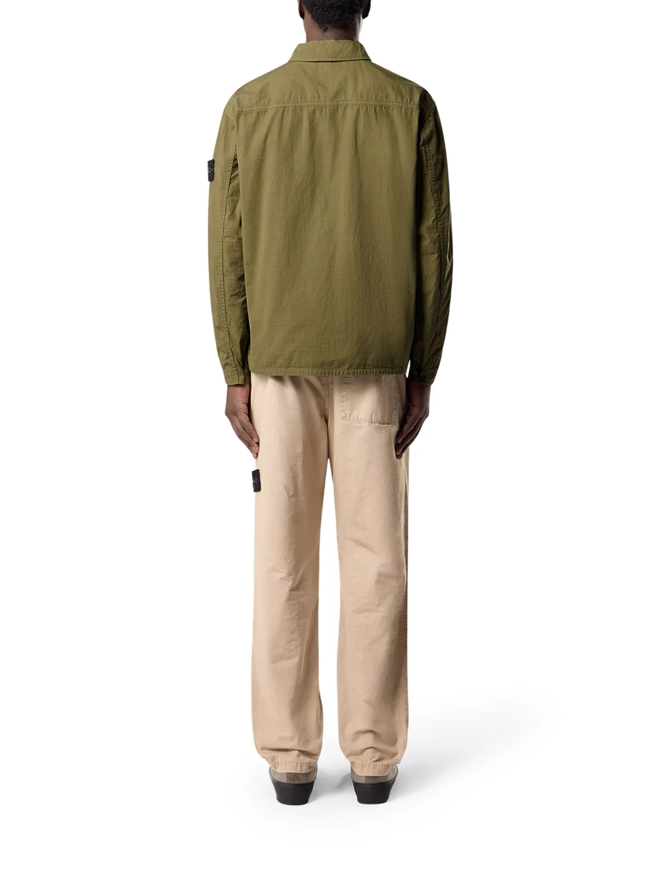 OVERSHIRT IN MERCERIZED ORGANIC COTTON RIPSTOP - Image 3