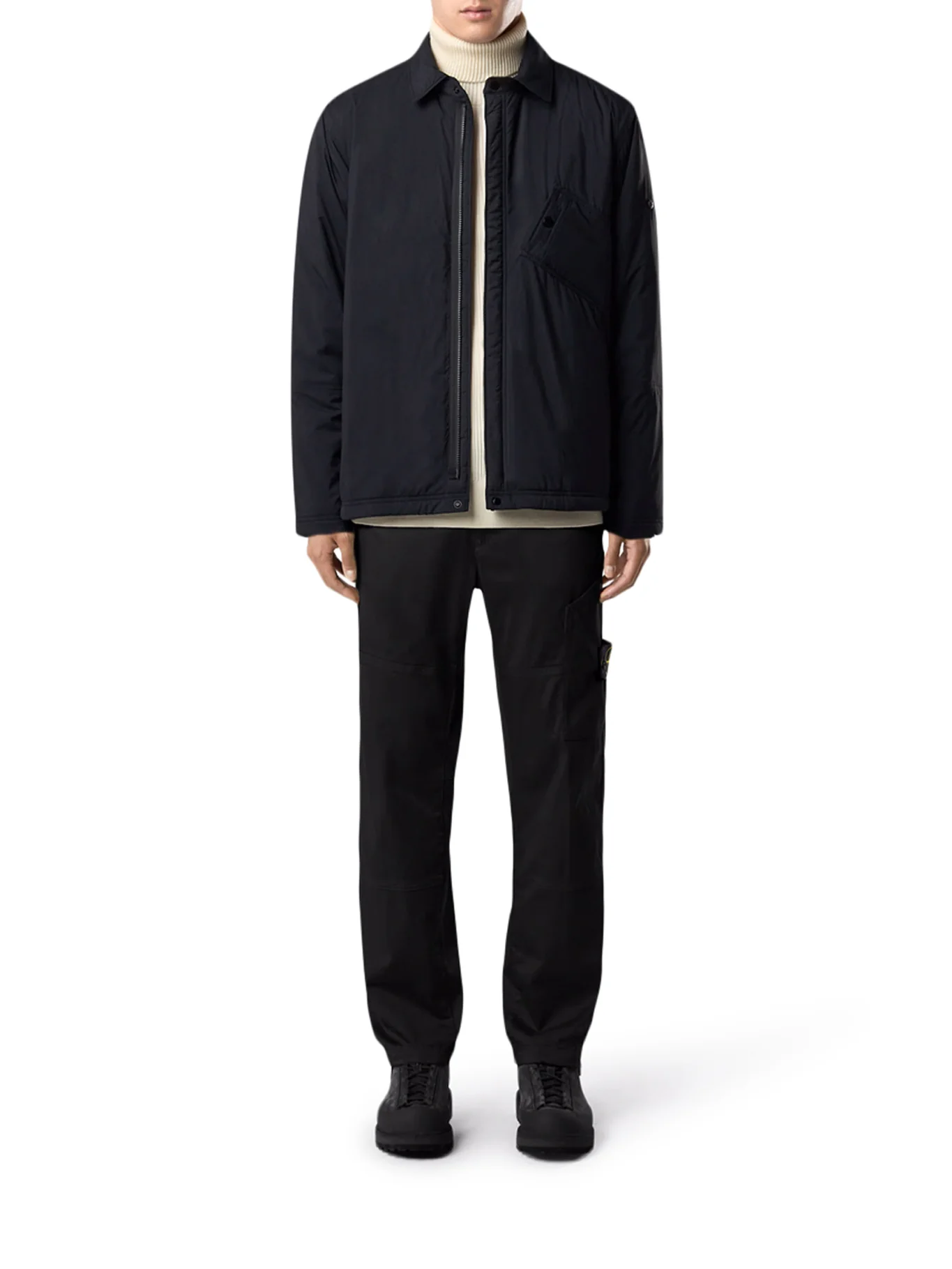 REGULAR COTTON TROUSERS WITH LOGO - Image 2