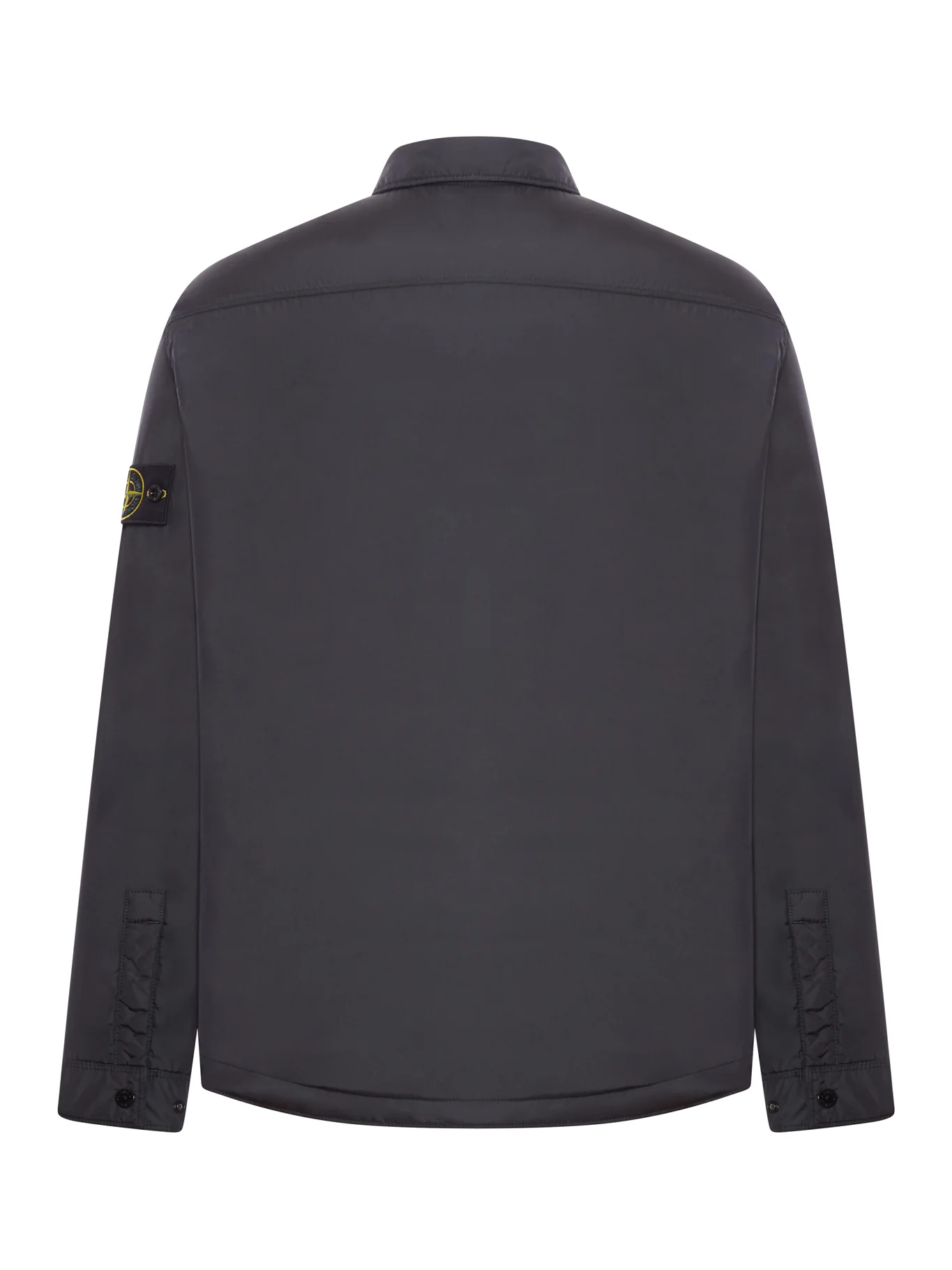 TECHNICAL FABRIC OVERSHIRT WITH STONE ISLAND BADGE - Image 2