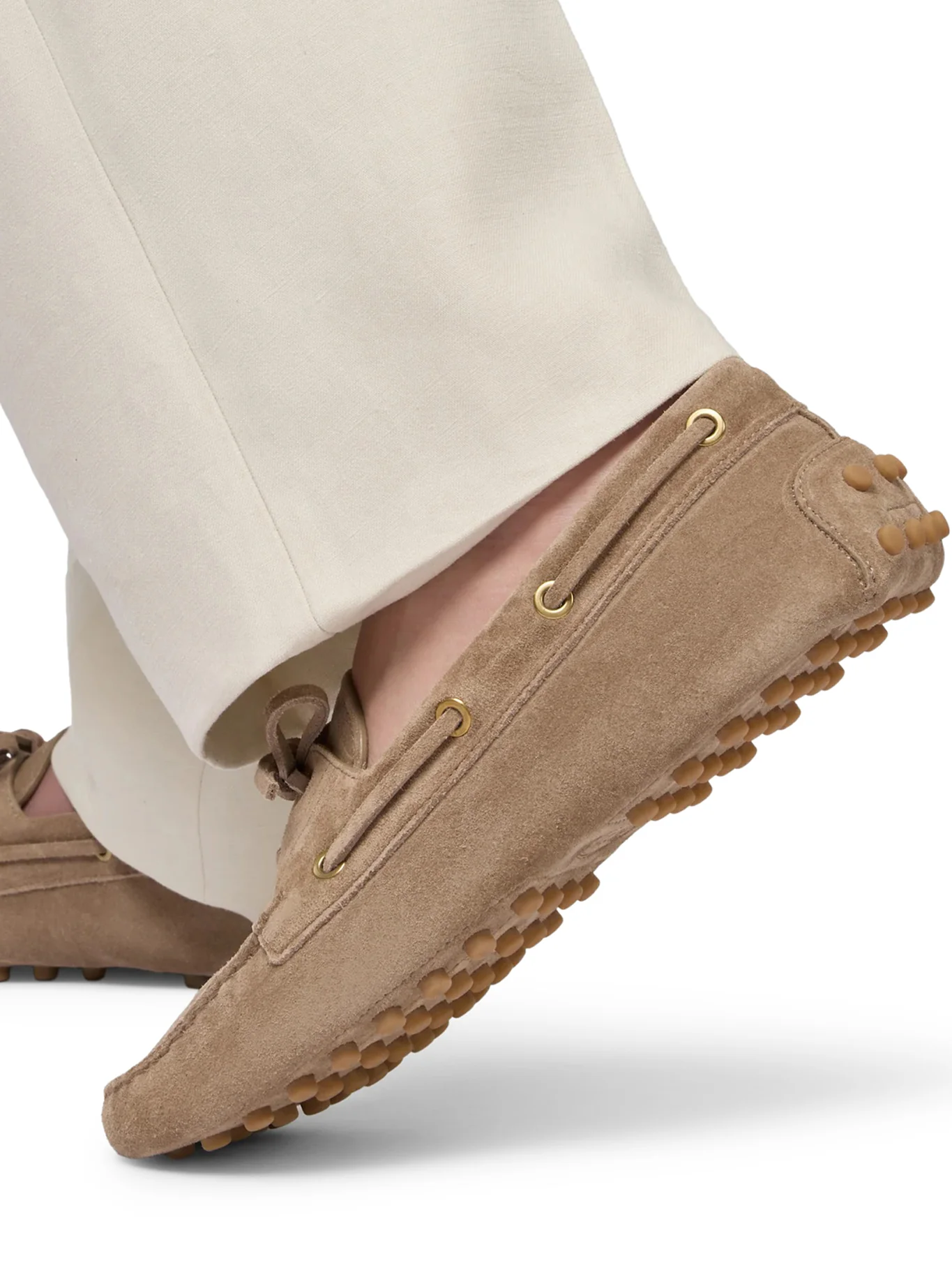 GOMMINO SUEDE BOAT LOAFERS - Image 3