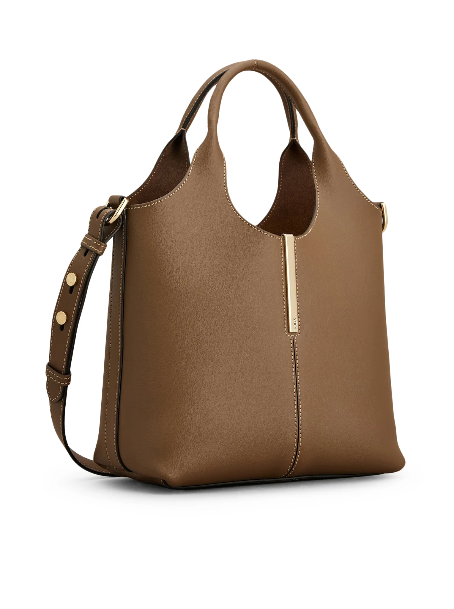 MINI LEATHER TOTE SHOPPING BAG - Image 5