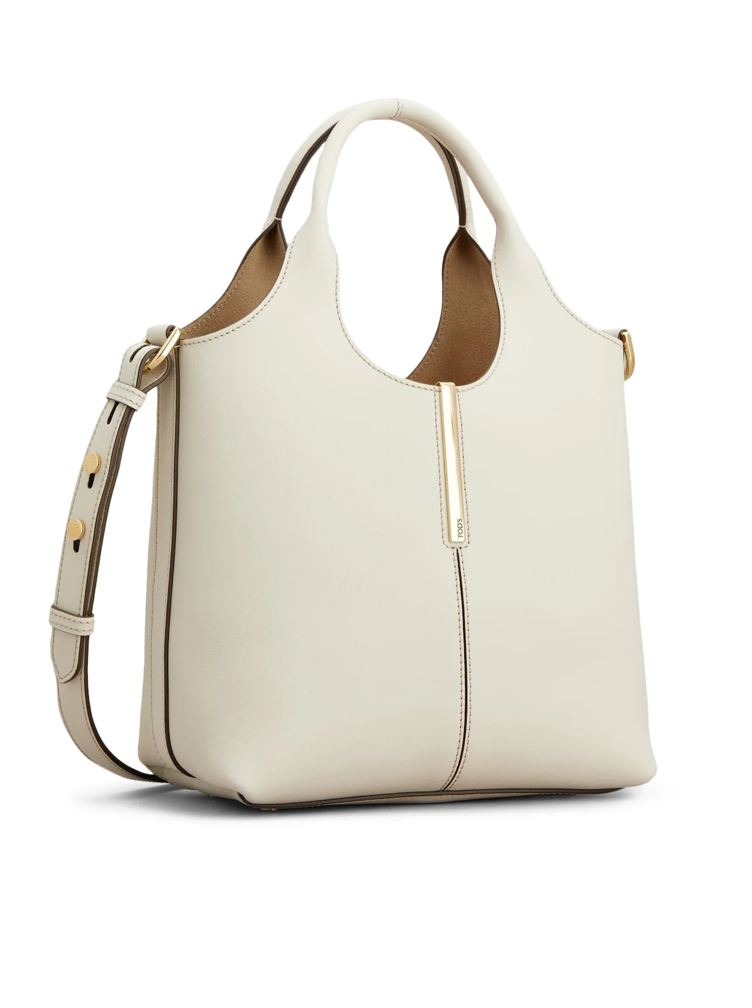 MINI LEATHER TOTE SHOPPING BAG - Image 5