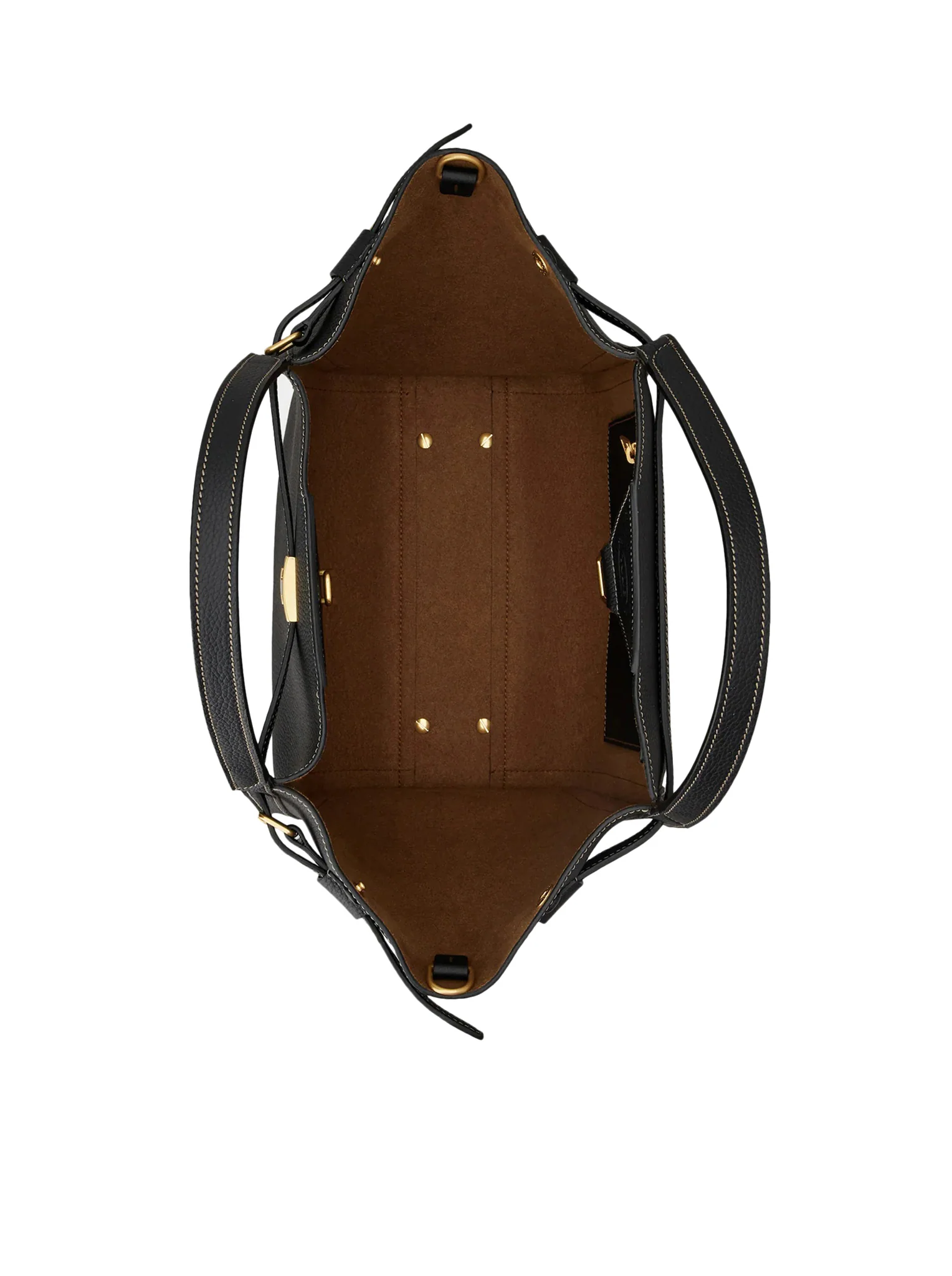 SMALL LEATHER SHOPPING BAG - Image 5