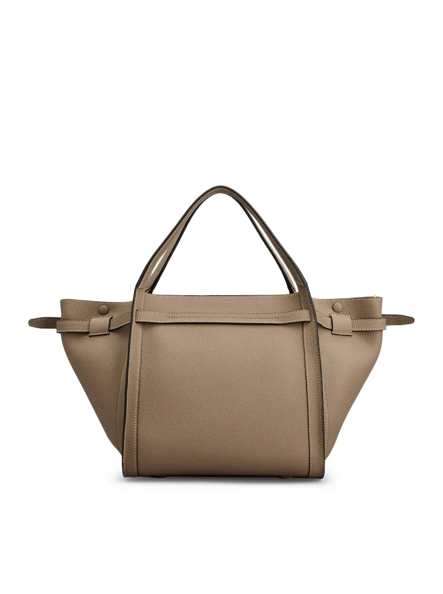 SMALL LEATHER SHOPPING BAG - Image 4
