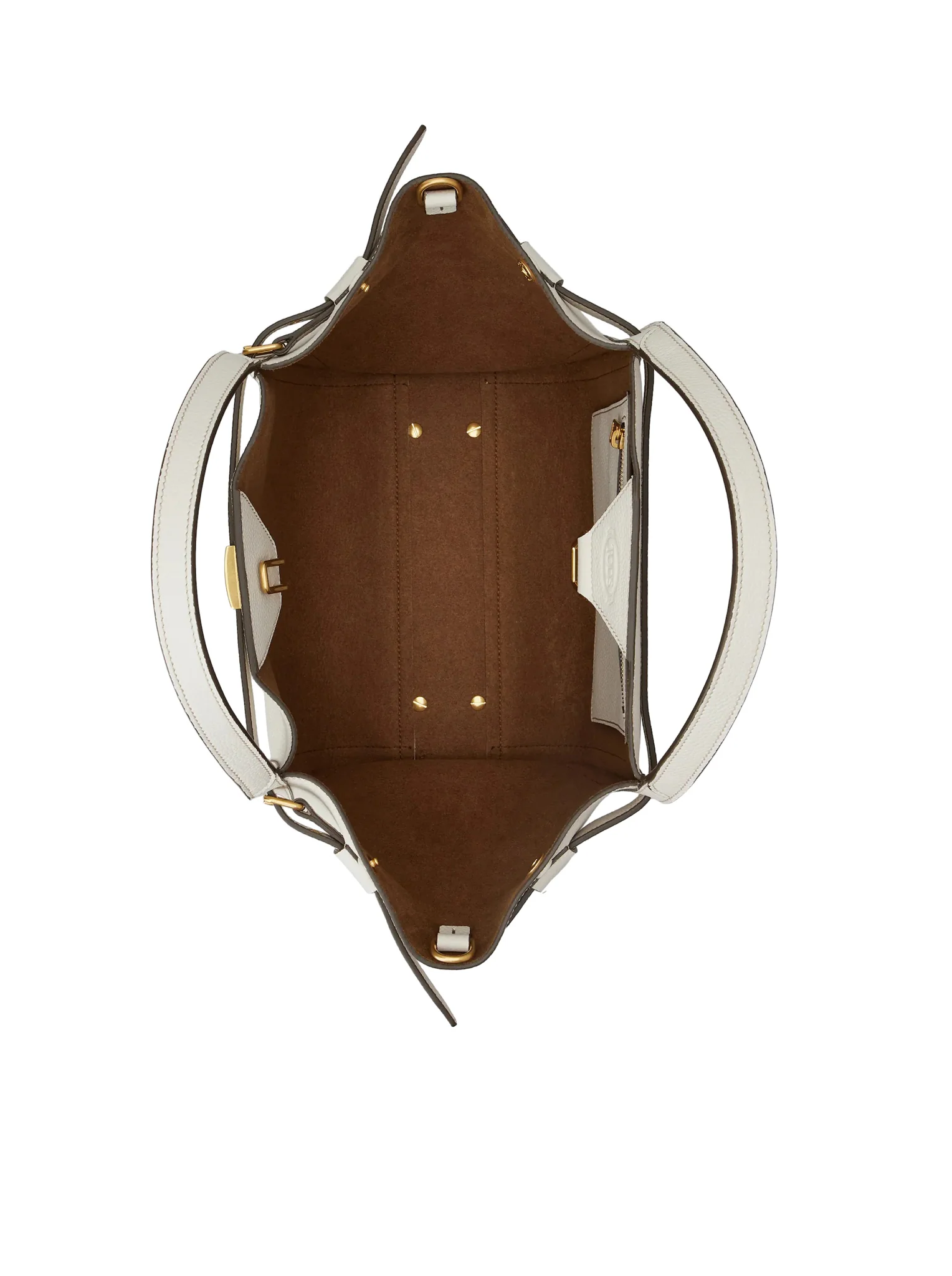 SMALL LEATHER SHOPPING BAG - Image 8