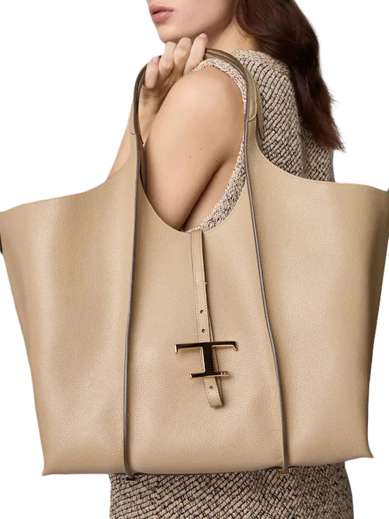 TIMELESS MEDIUM LEATHER SHOPPING BAG - Image 2
