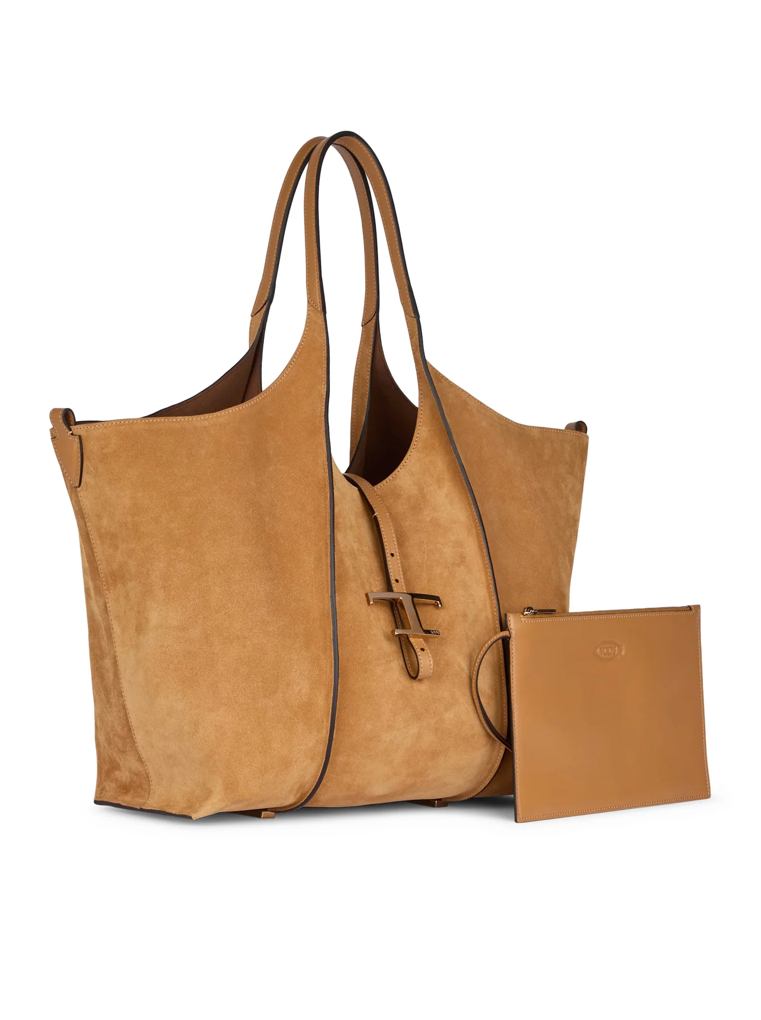 TIMELESS MEDIUM SUEDE SHOPPING BAG - Image 2