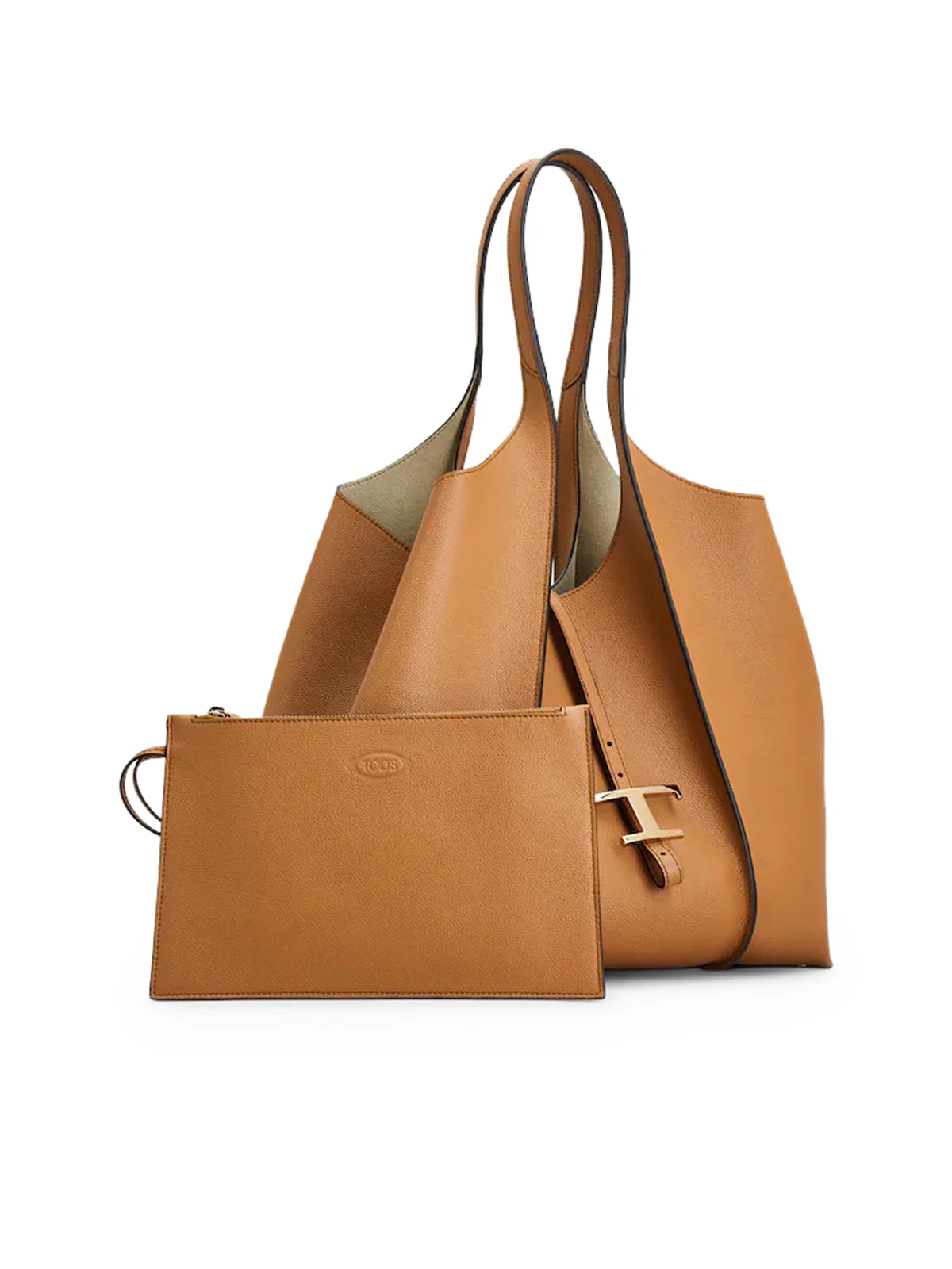 TIMELESS SHOPPING BAG IN LEATHER MEDIUM - Image 3