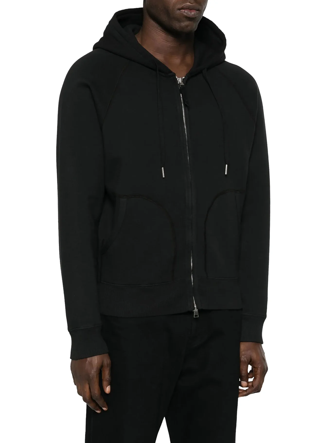 COTTON ZIP-UP SWEATSHIRT - Image 3