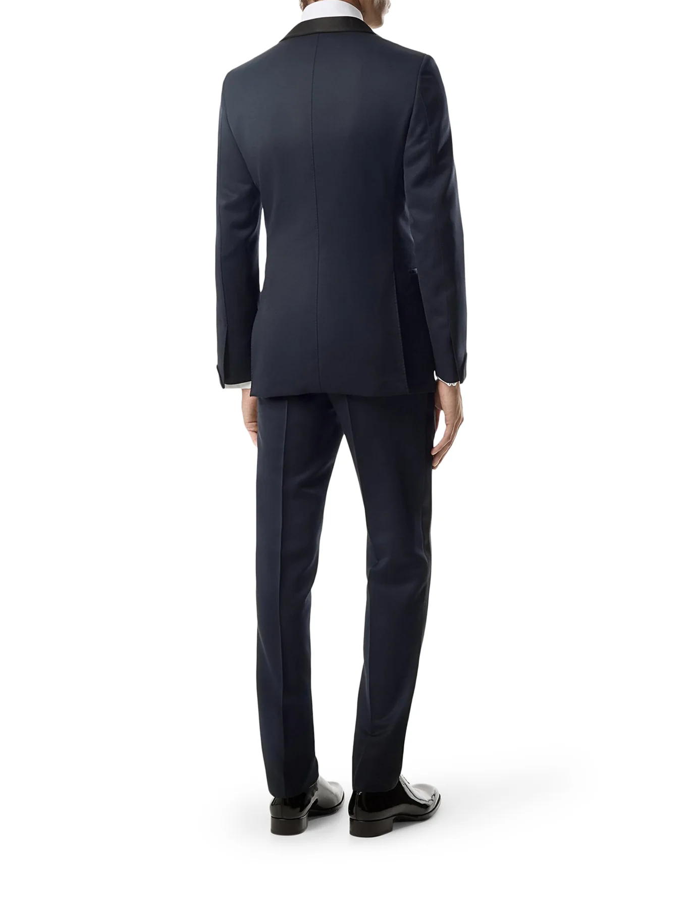 O`CONNOR WOOL AND SILK TWILL EVENING DRESS - Image 3