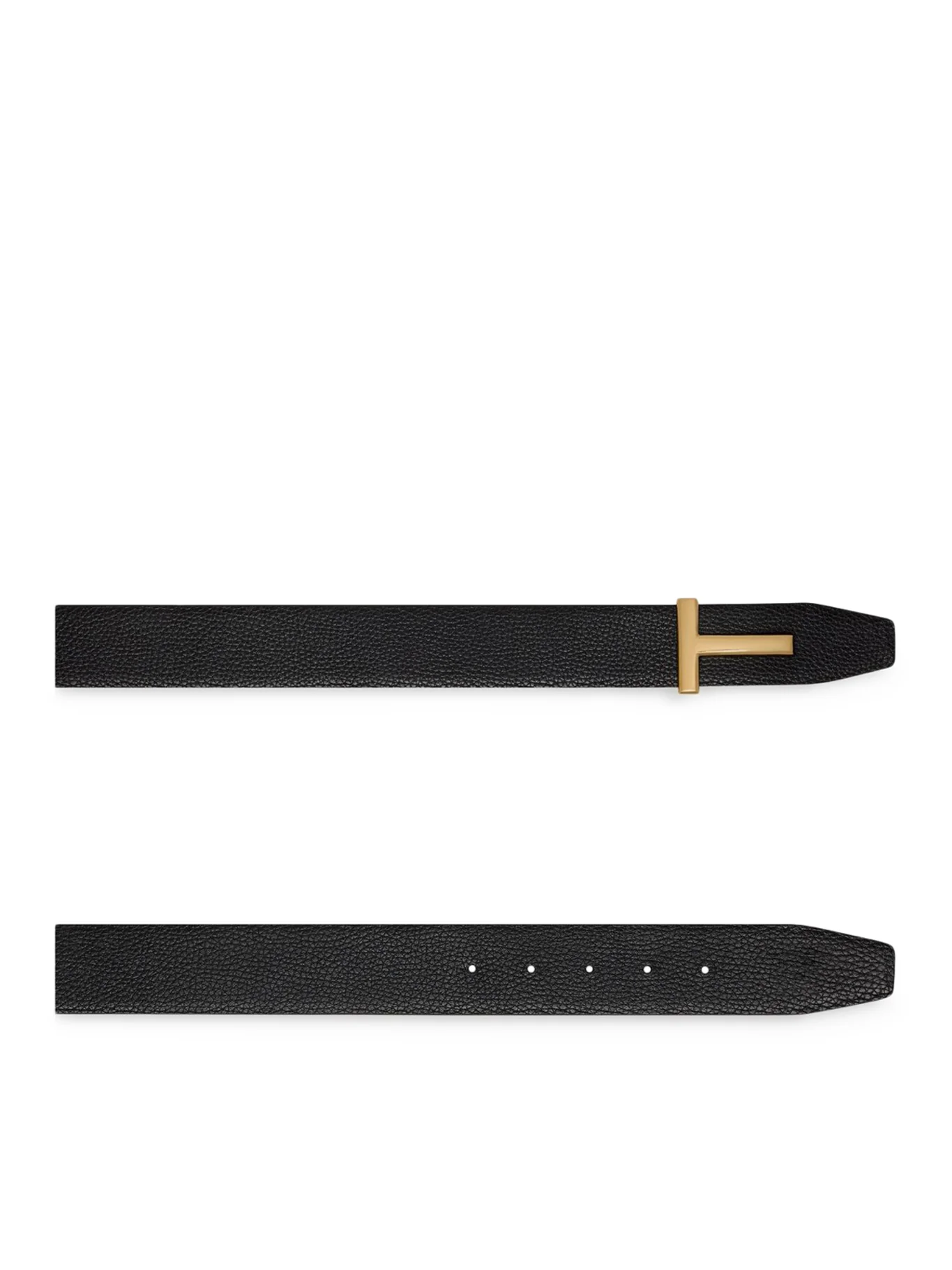 RIDGE T REVERSIBLE BELT IN HAMMERED LEATHER - Image 4