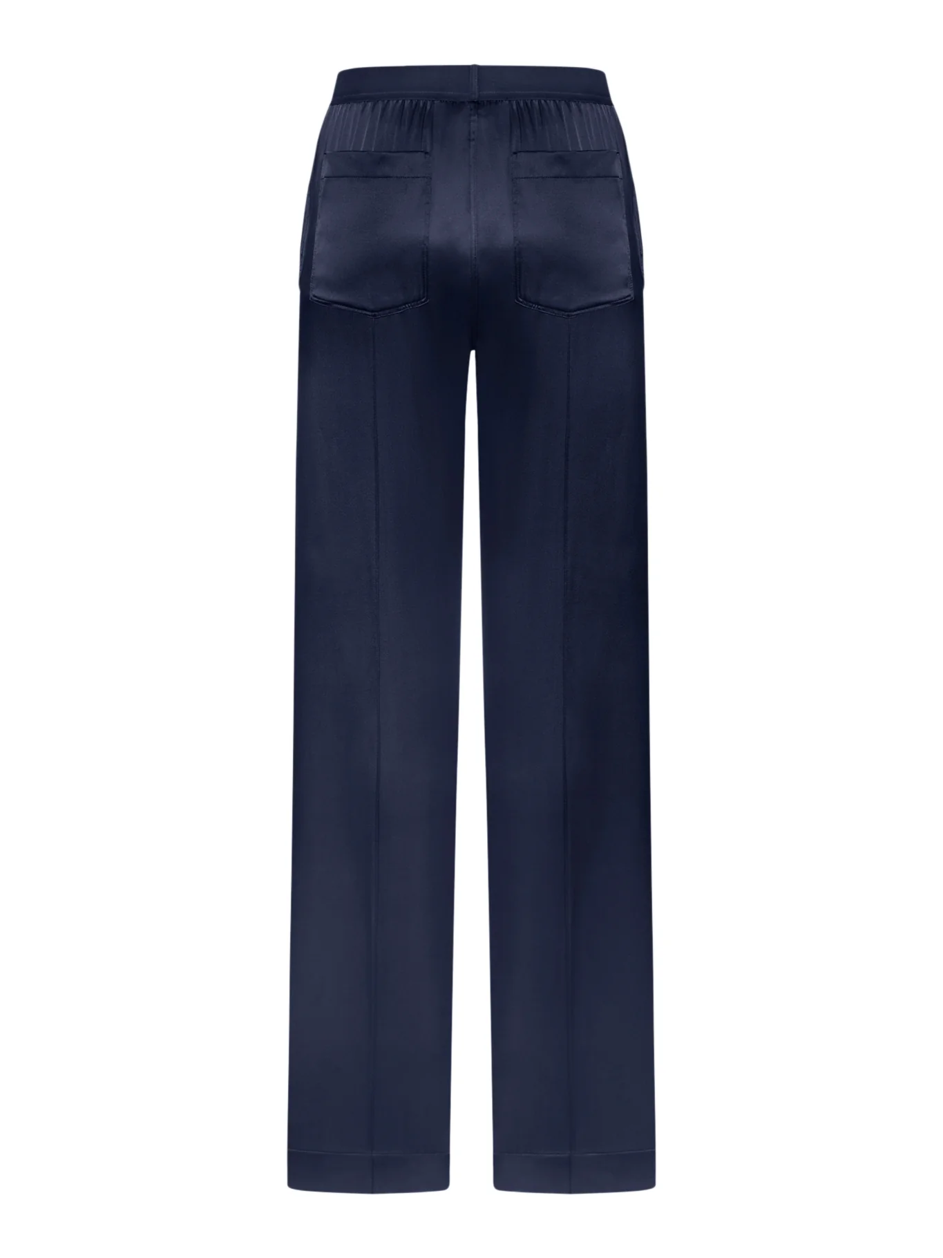STRETCH SILK SATIN PANTS - Image 2