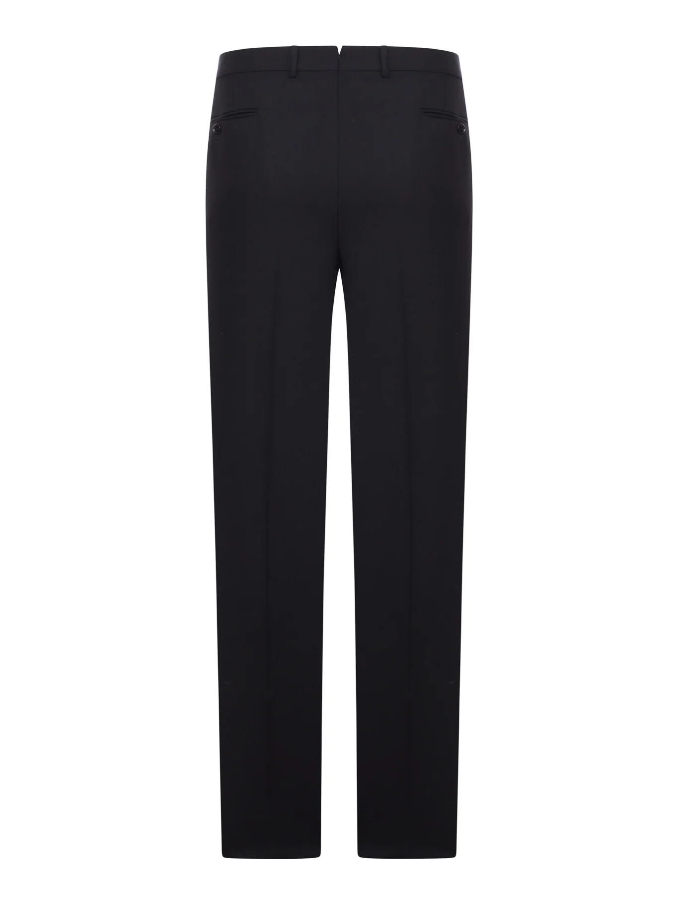 TAILORED TWILL TROUSERS WITH DOUBLE PLEAT - Image 2