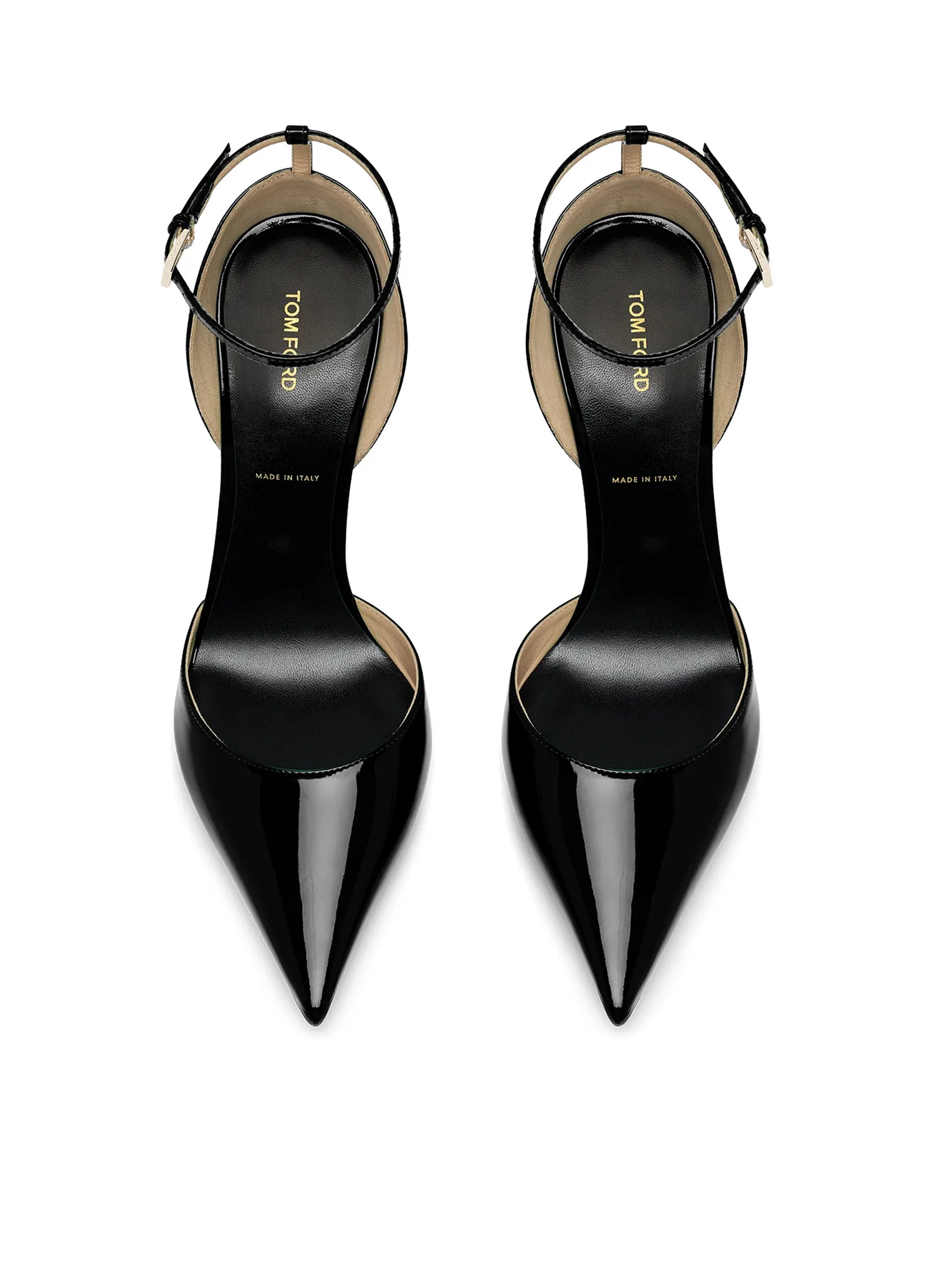 VERTIGO PATENT LEATHER DÉCOLLETÉ WITH ANKLE STRAP - Image 6