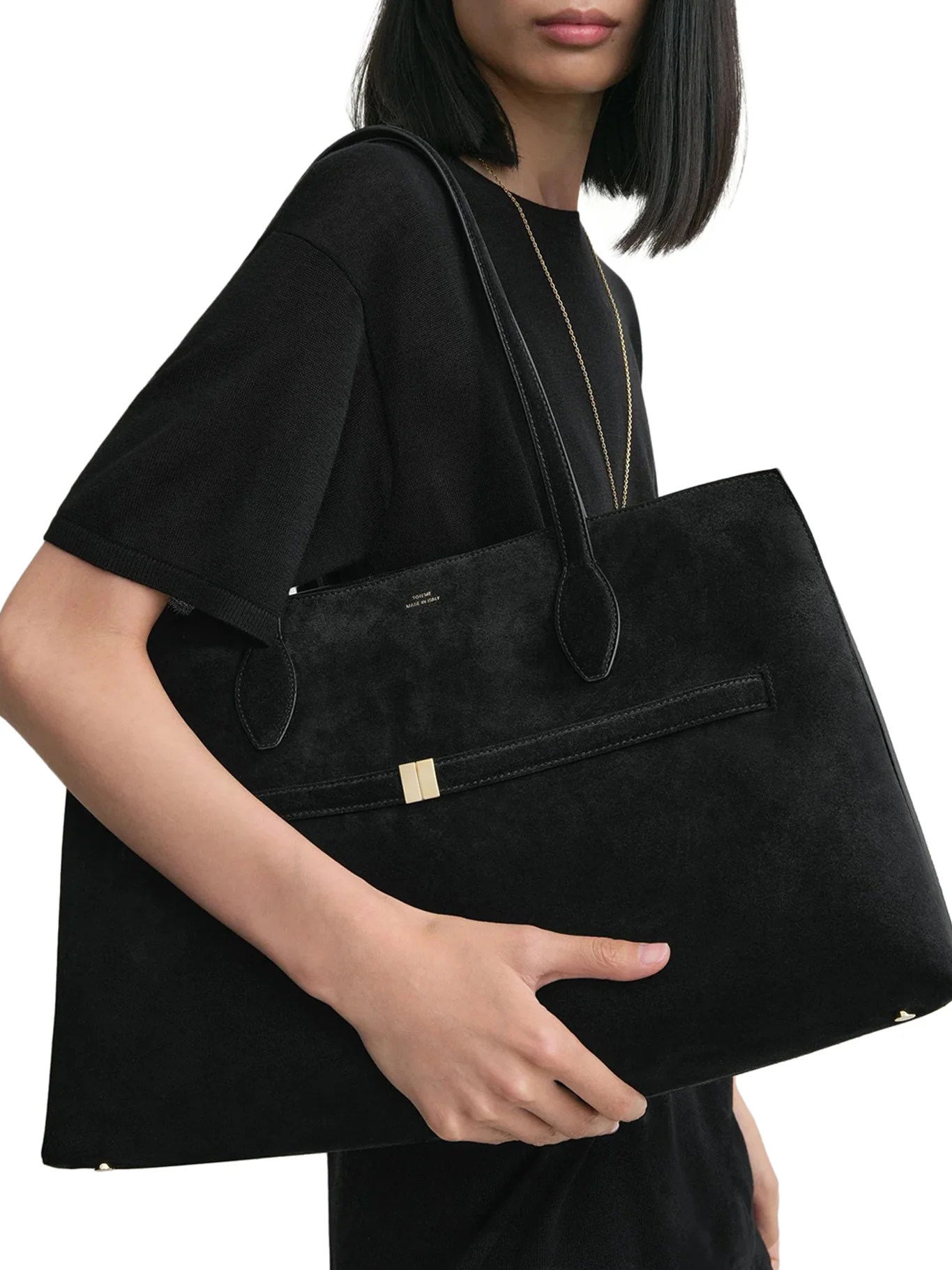 BAG SUEDE LOUNGE TOTE - Image 3