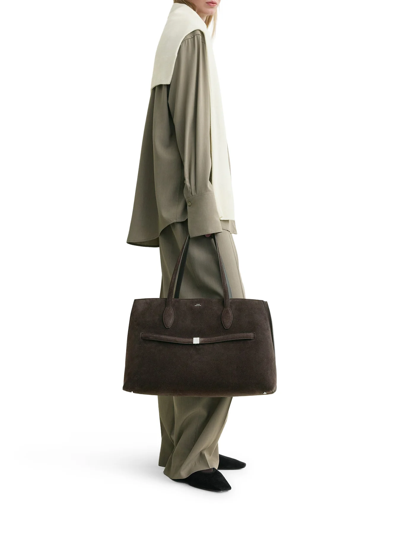 BAG SUEDE LOUNGE TOTE - Image 2