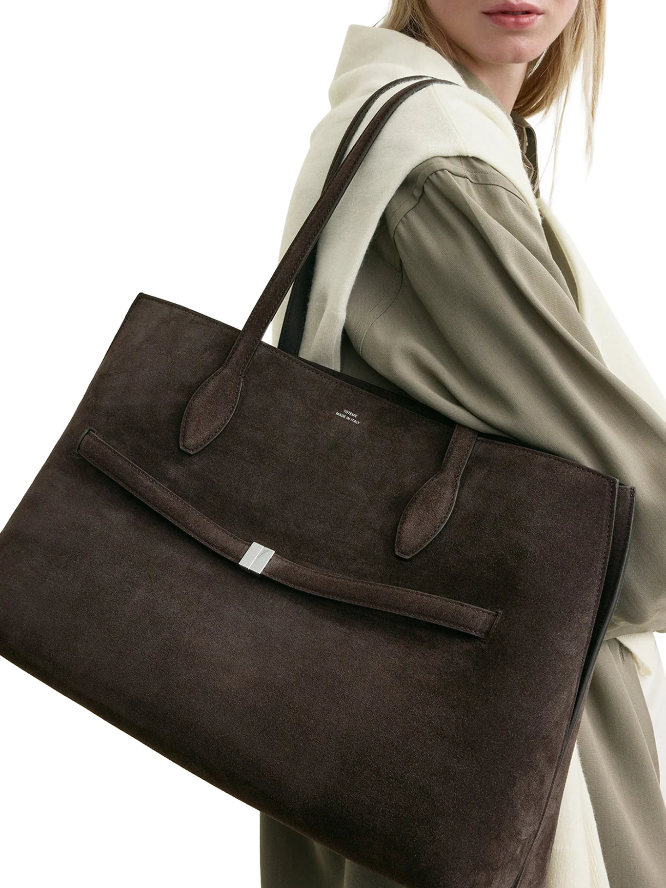 BAG SUEDE LOUNGE TOTE - Image 3