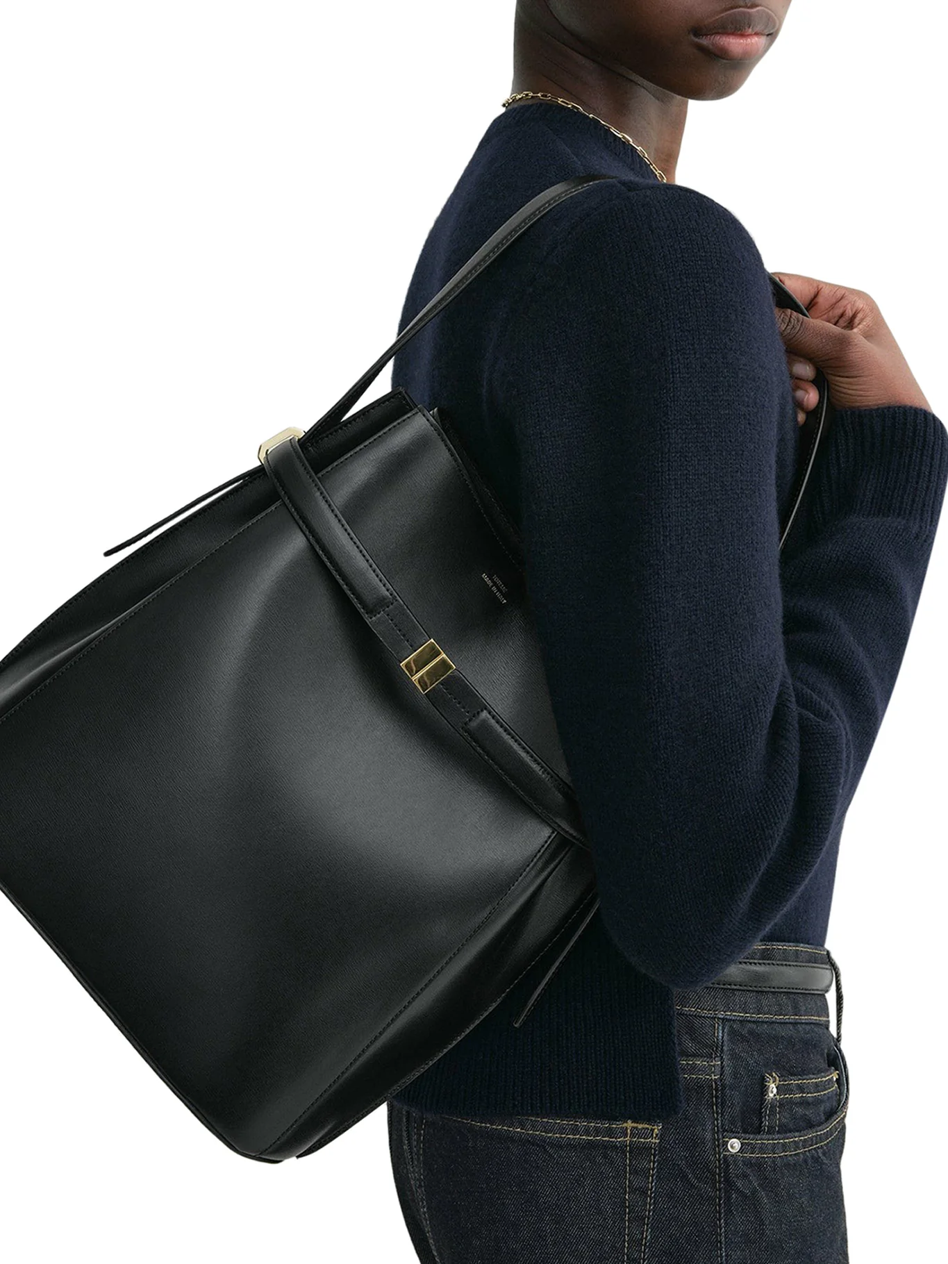 BELTED BUCKET BAG - Image 2