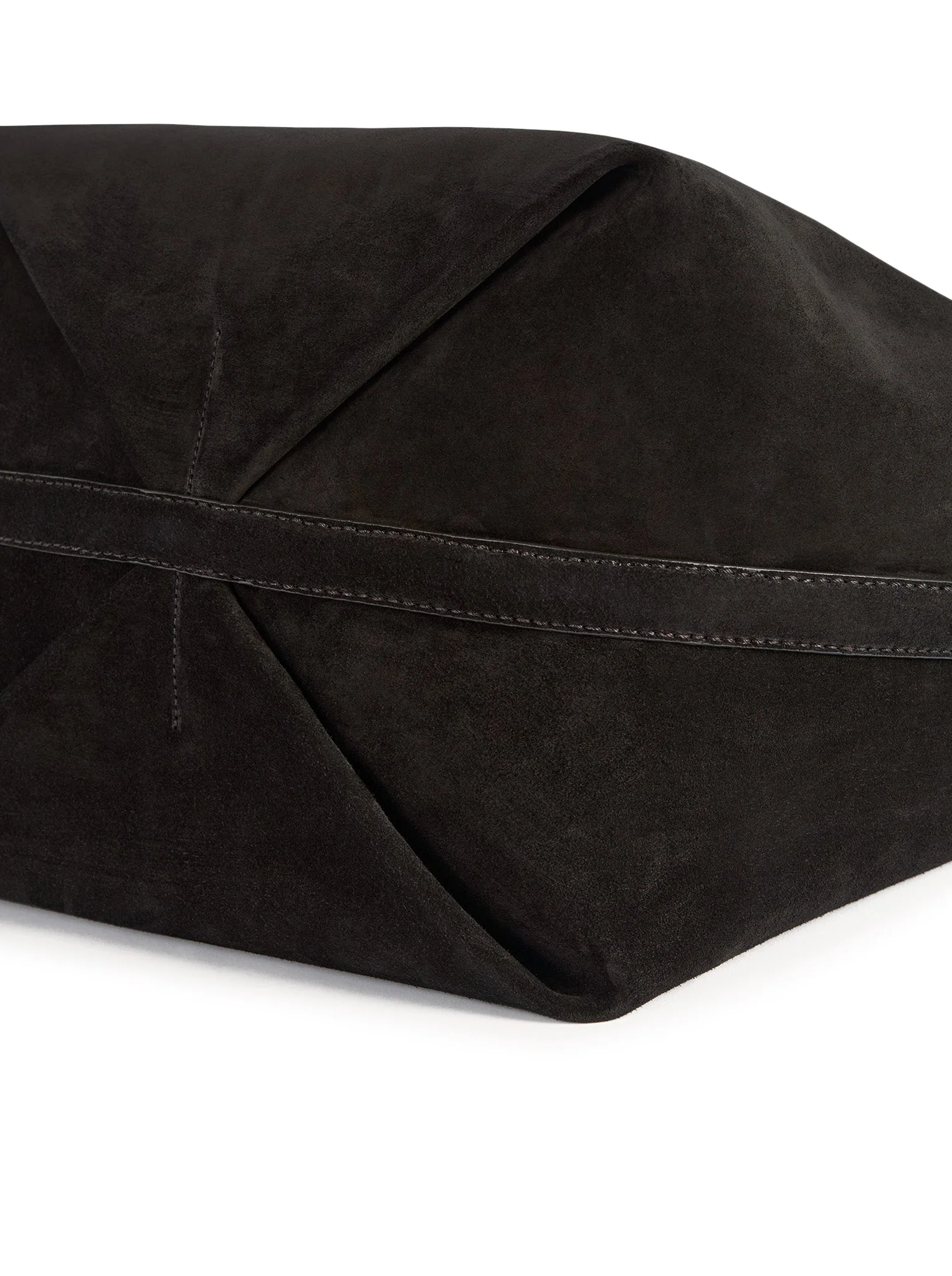 BELTED SUEDE TOTE BAG - Image 6